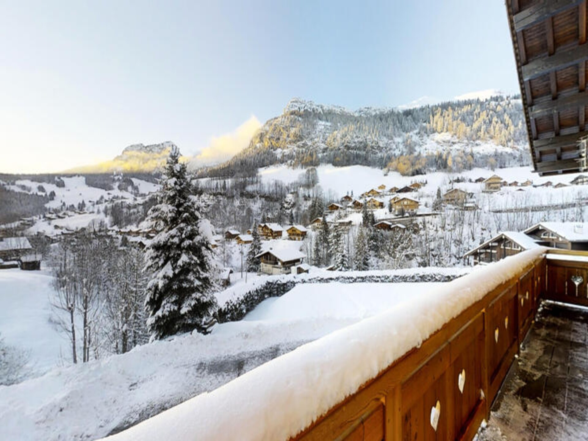 Ruim appartement voor 9 personen aan de pistes in Le Grand Bornand - foto 16