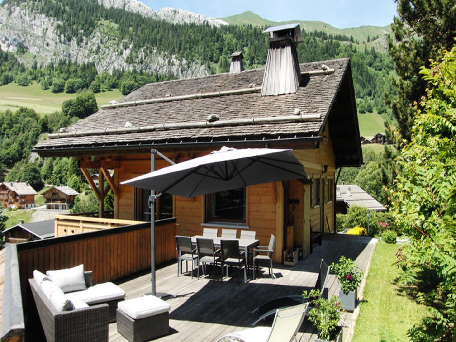Ruim appartement voor 9 personen aan de pistes in Le Grand Bornand - foto 18