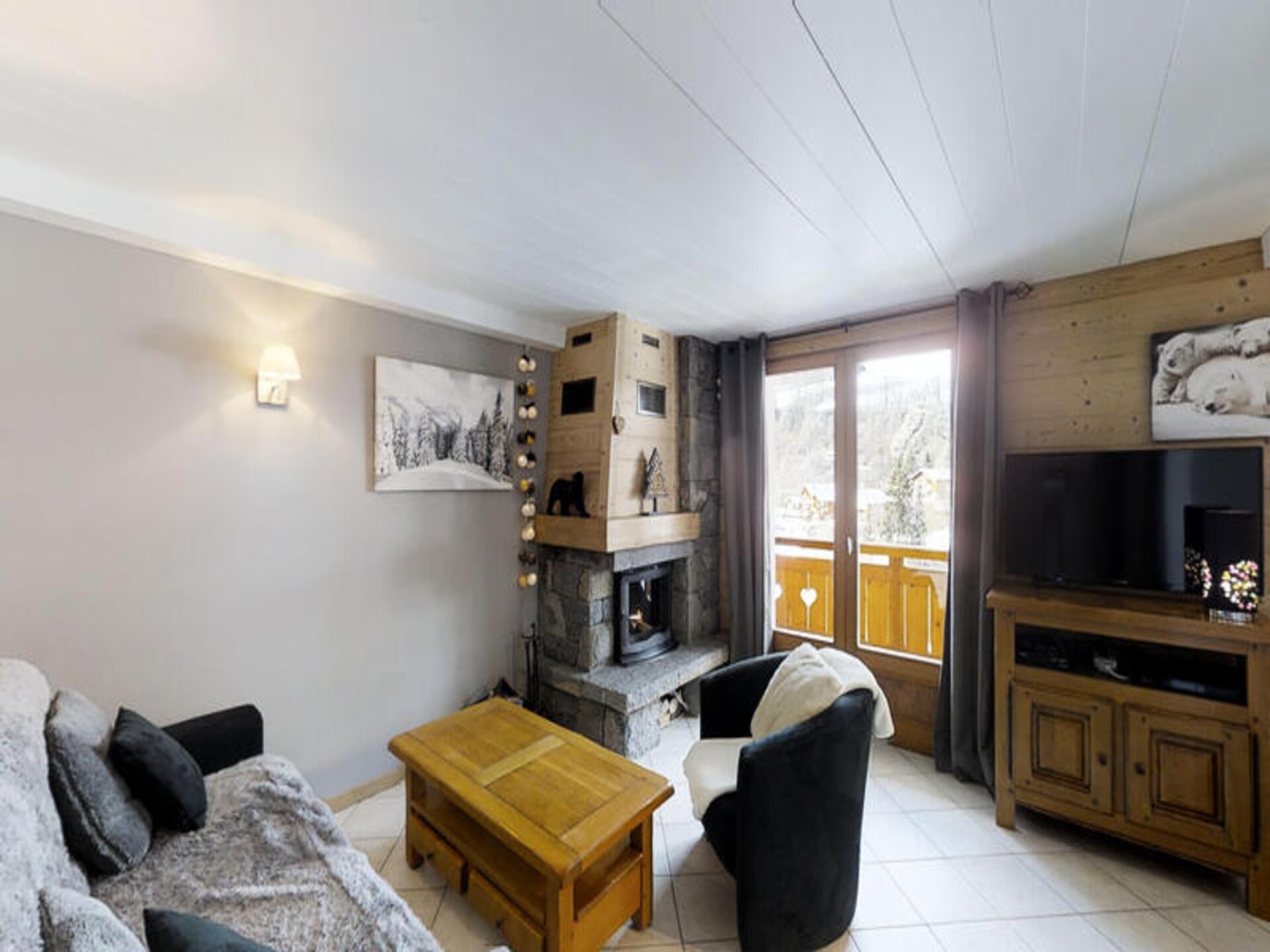 Authentiek Alpenappartement op 100m van de piste in Le Grand Bornand - foto 5