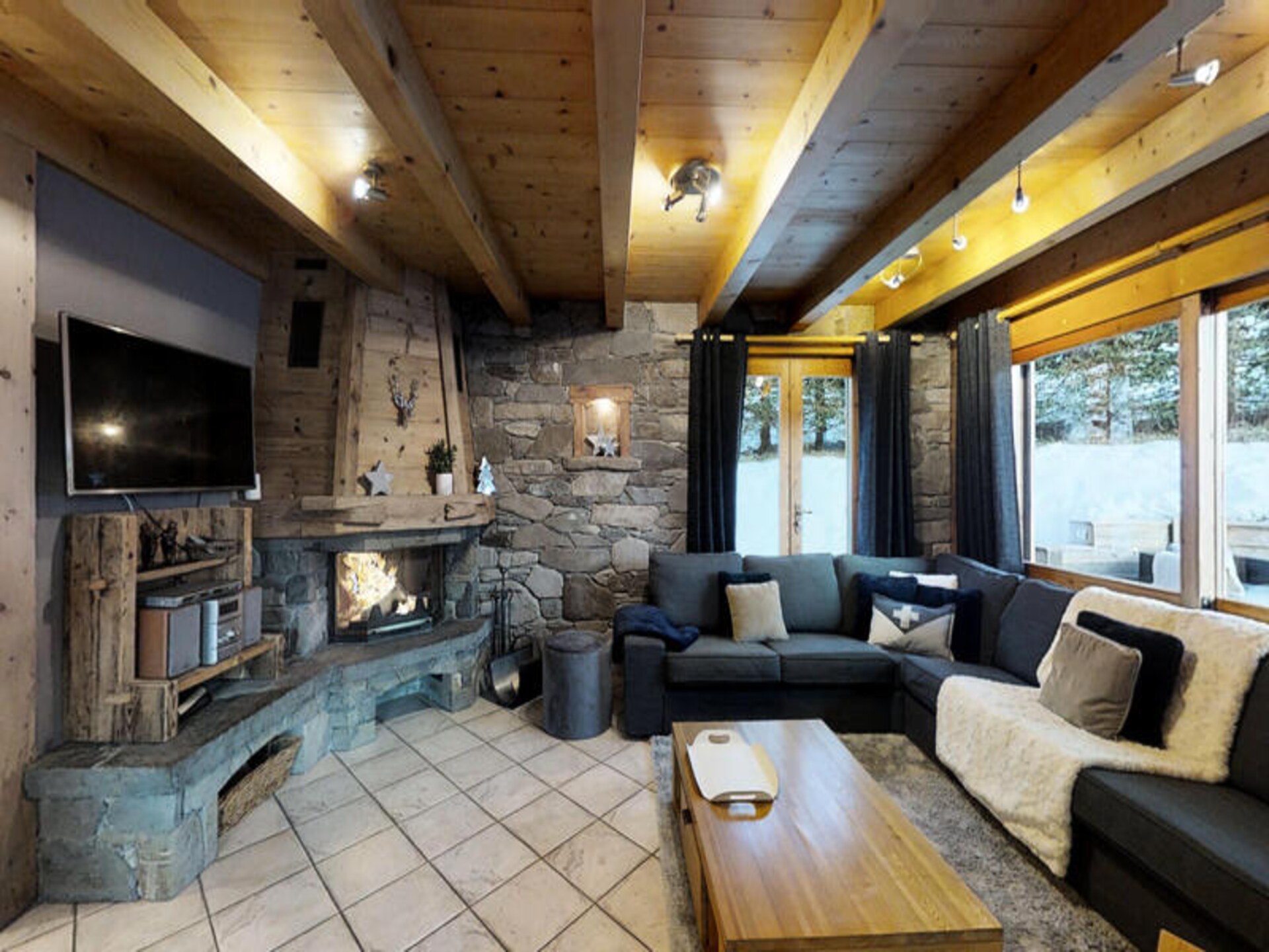 Ruim chalet voor 11 personen op 100m van de piste in Le Grand Bornand - foto 1