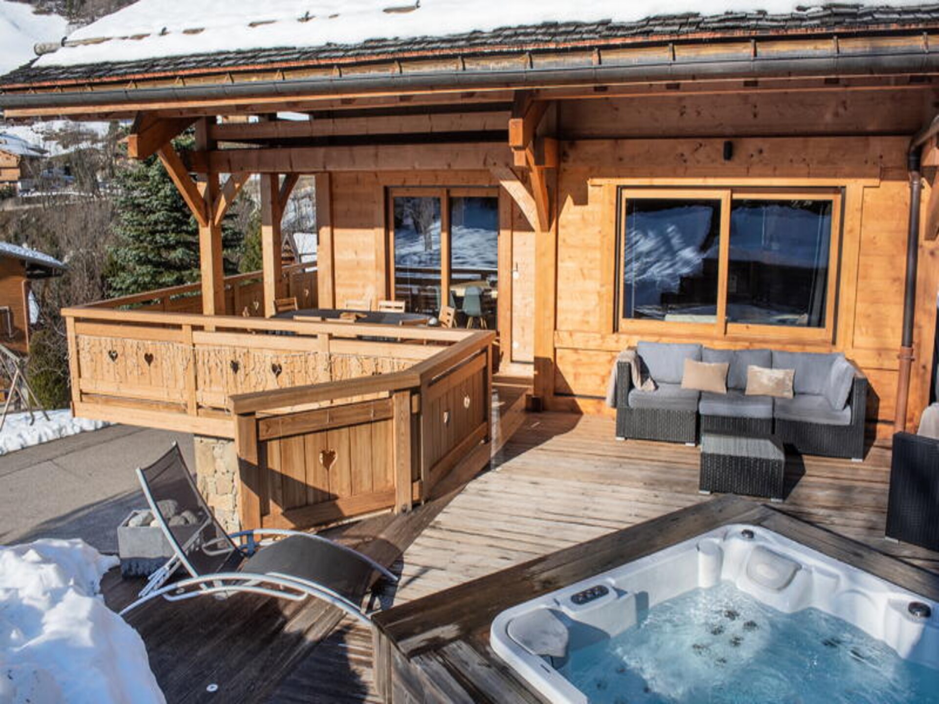 Ruim chalet voor 11 personen op 100m van de piste in Le Grand Bornand - foto 4