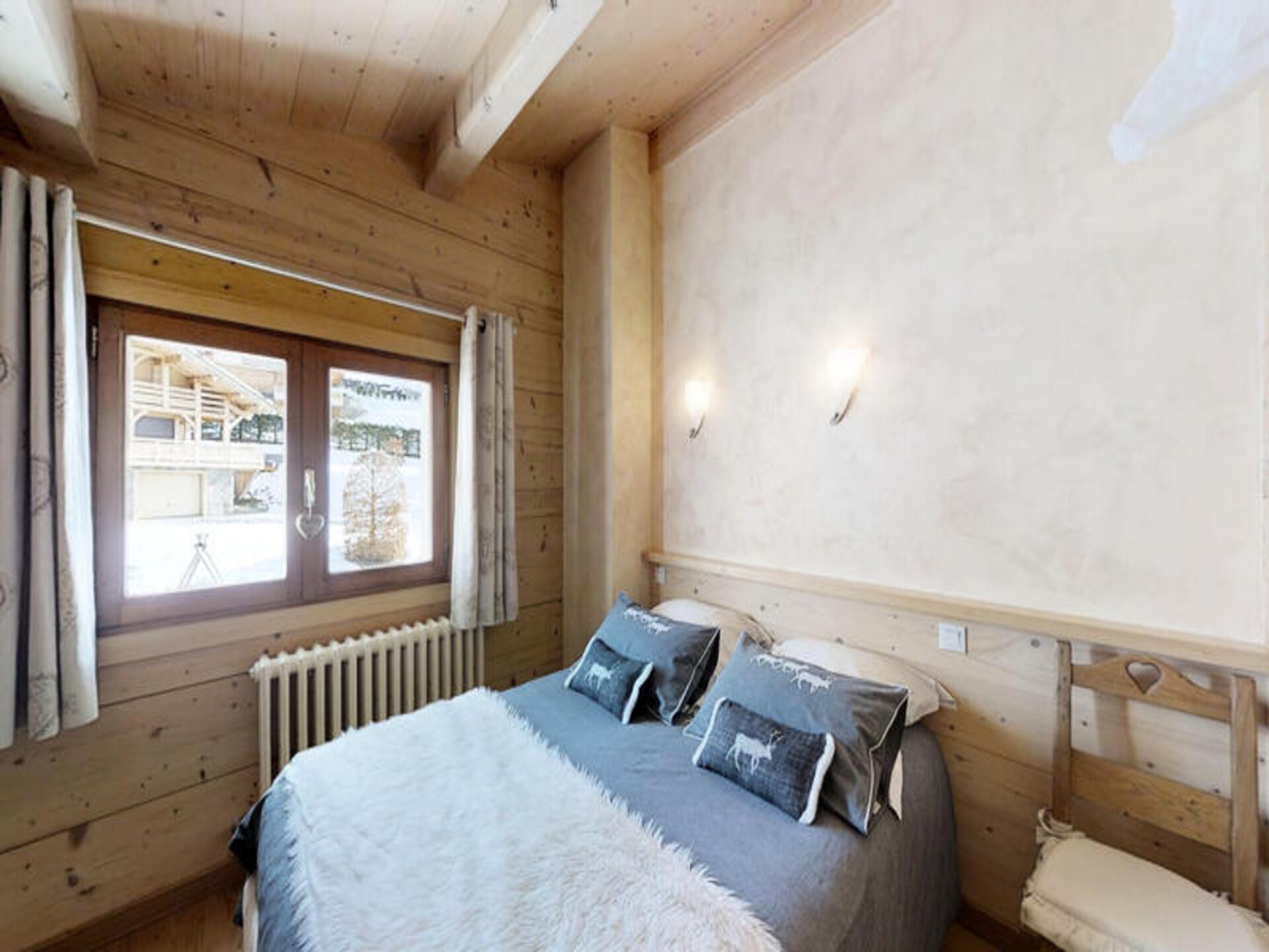 Authentiek appartement in Chinaillon, direct bij de piste en met gedeelde tuin - foto 4