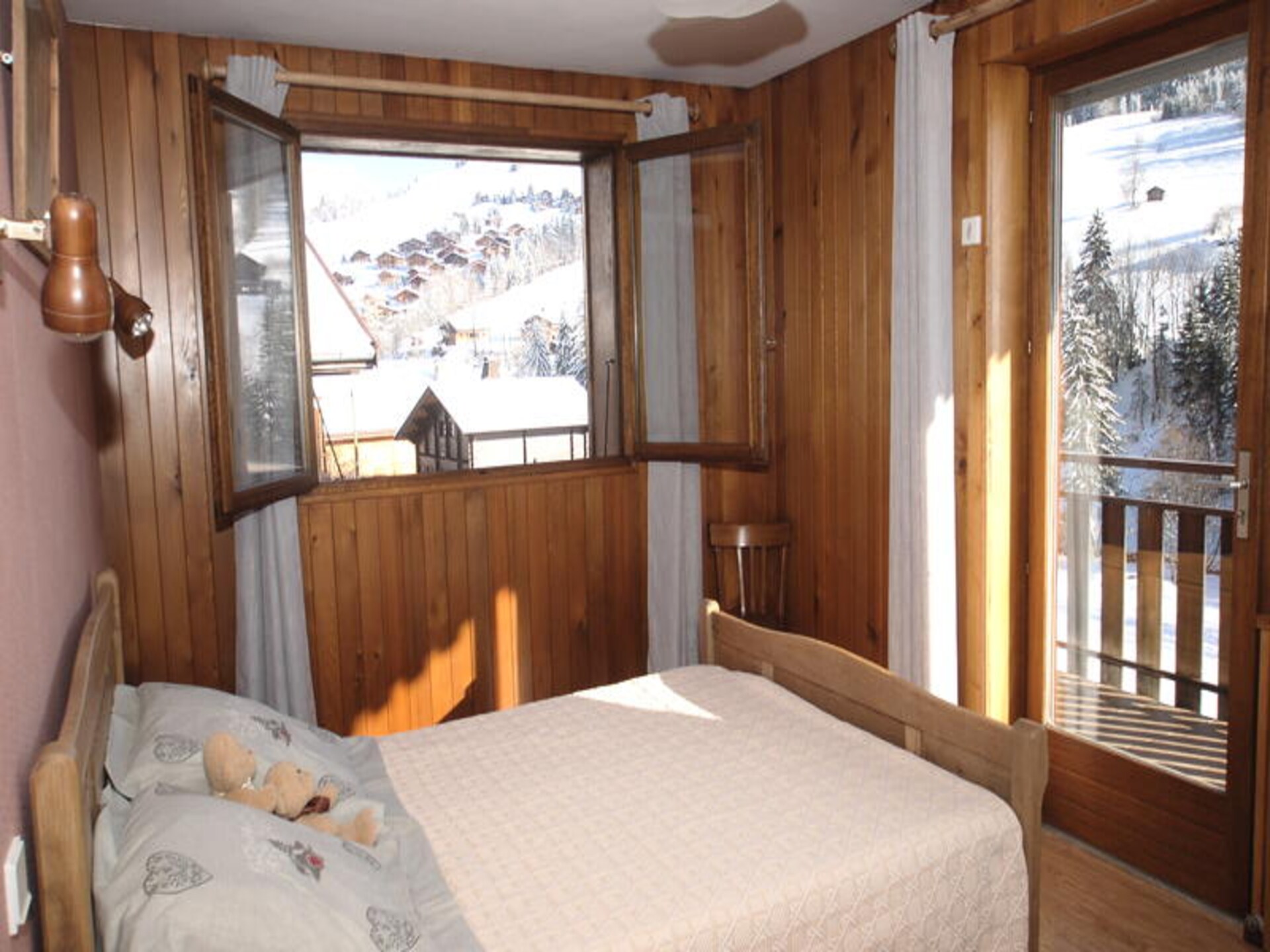 Résidence Bachal N° 3: Alpenappartement met zuidbalkon nabij pistes - foto 3