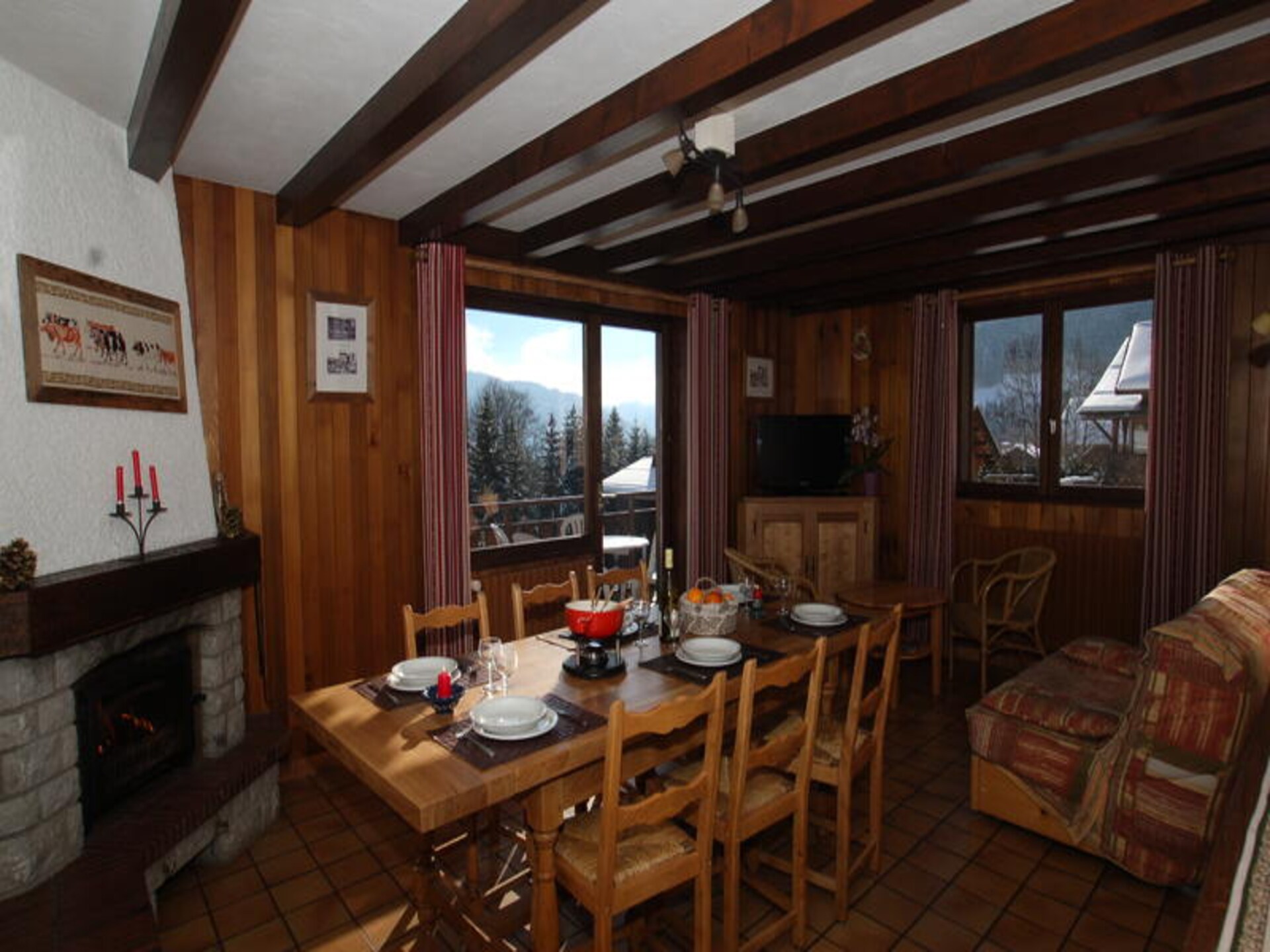 Résidence Bachal N° 3: Alpenappartement met zuidbalkon nabij pistes - foto 6