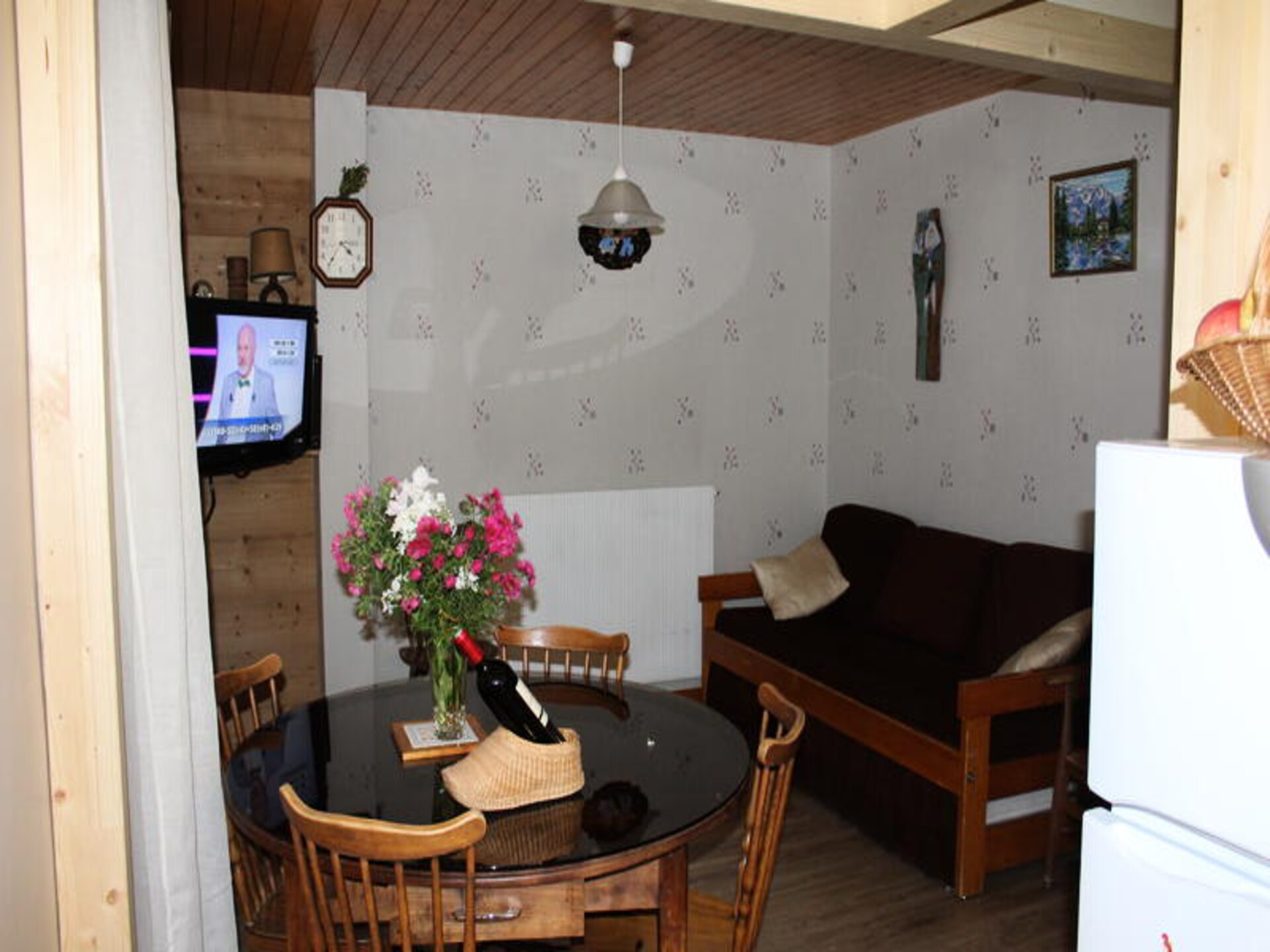 Panoramisch appartement op de begane grond in Grand-Bornand met uitzicht op de Aravis - foto 4