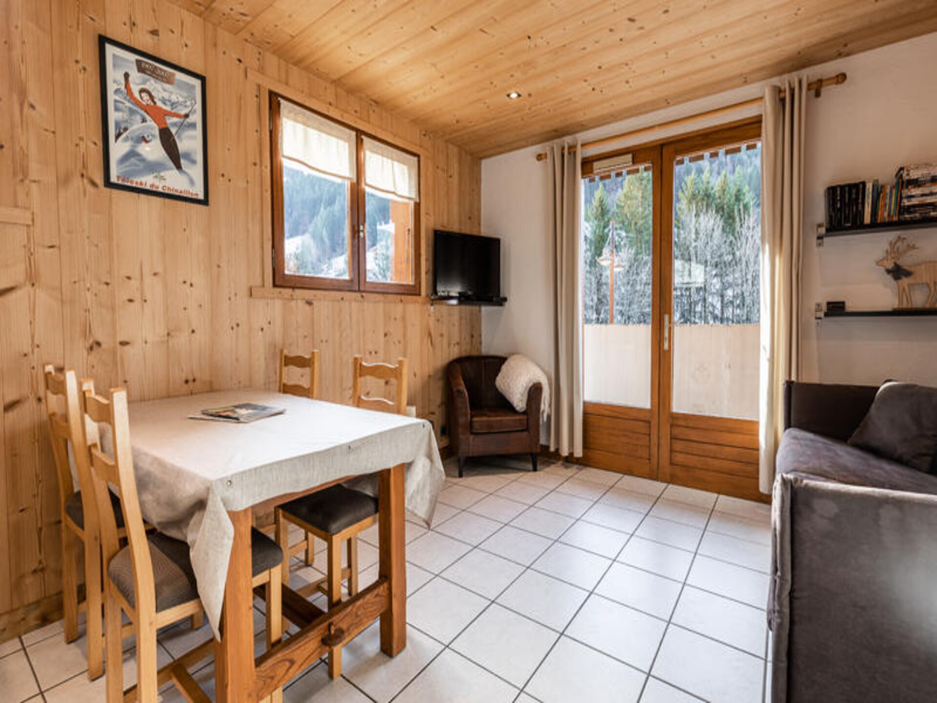 Knusse studio met zuidbalkon, 500m van de pistes in Le Grand Bornand - foto 6