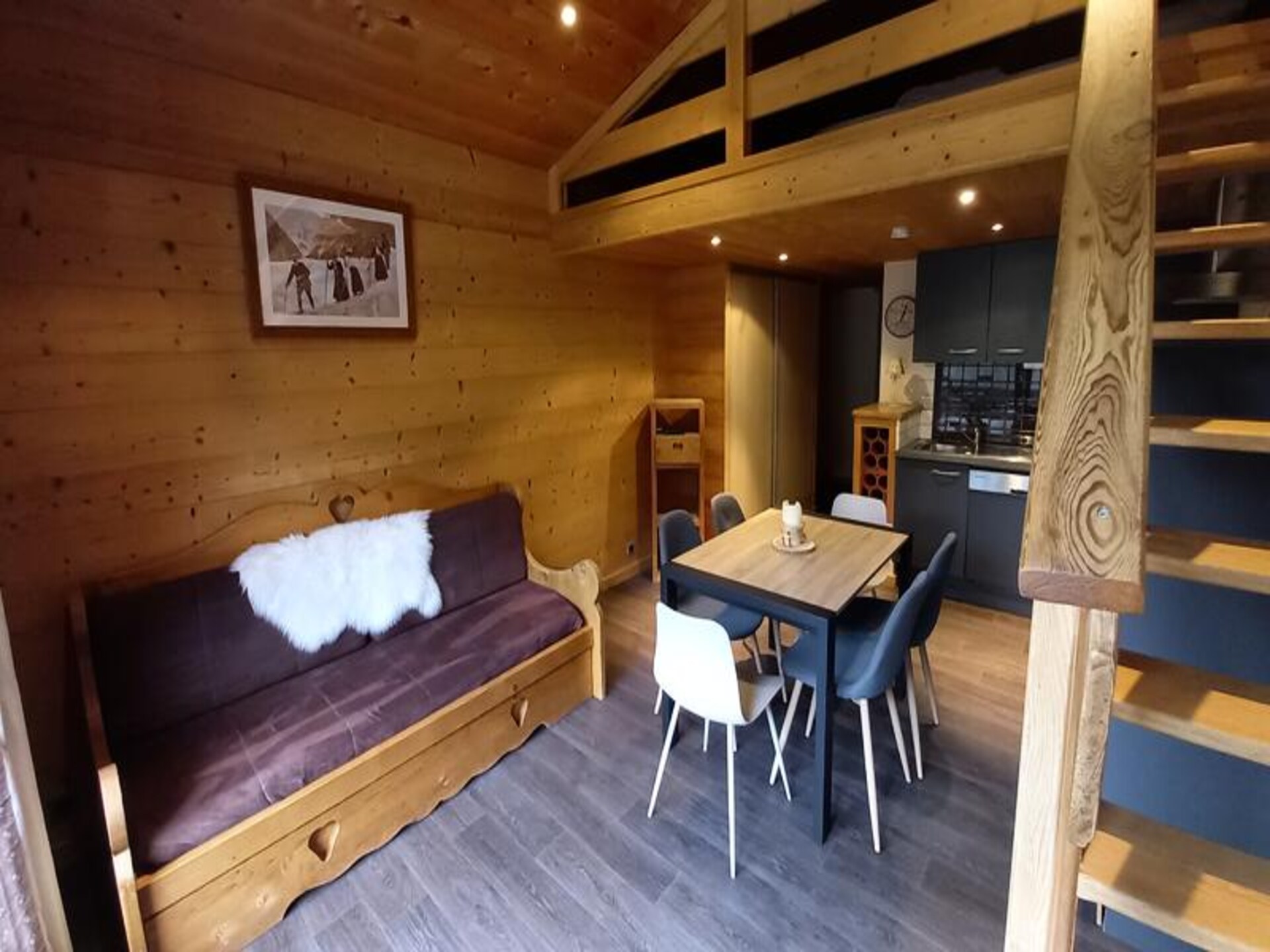 Knus appartement op 500m van de piste met zuidbalkon in Le Grand Bornand - foto 7