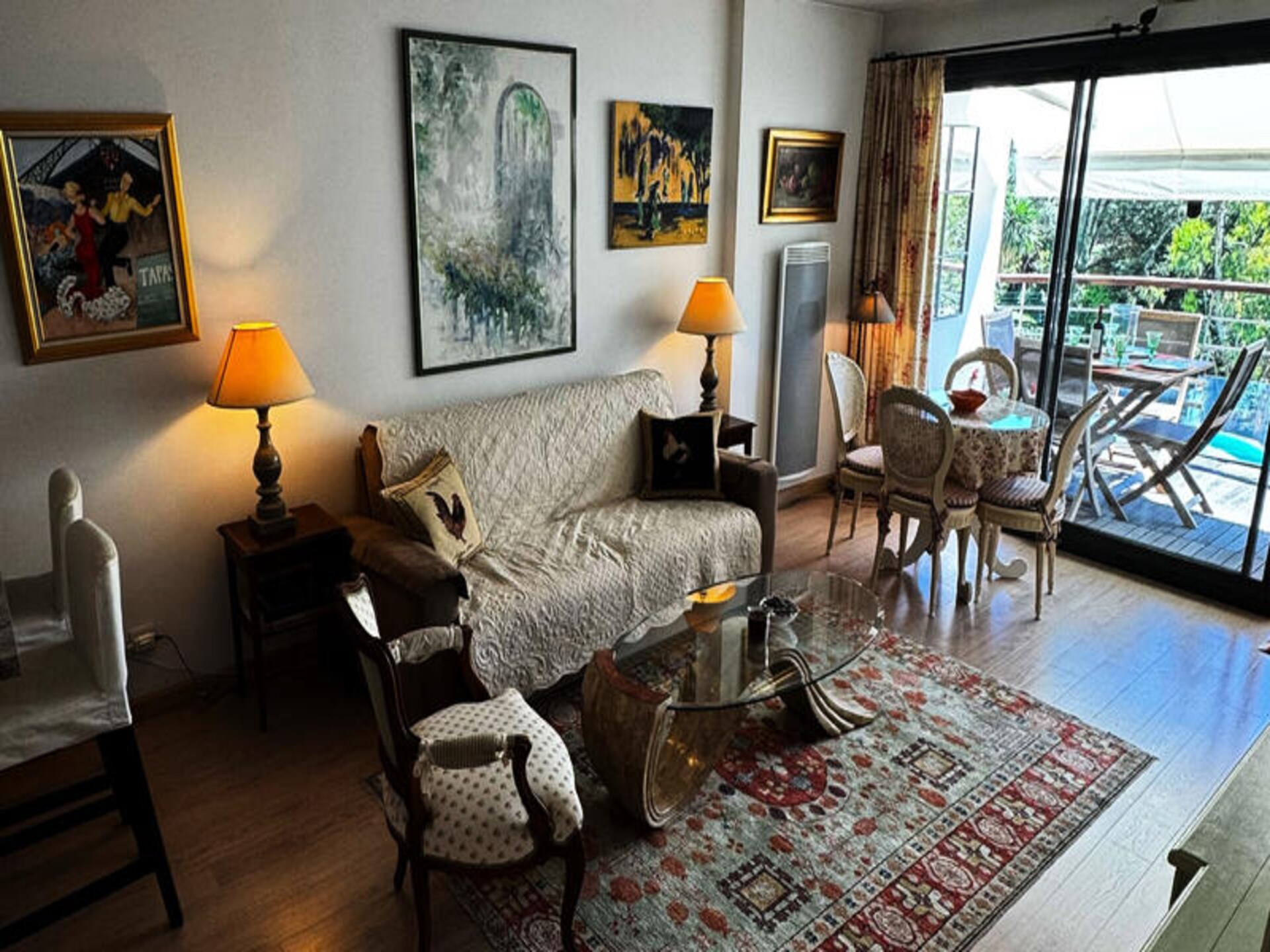 Licht appartement met balkon en zwembad in Cannes - foto 4