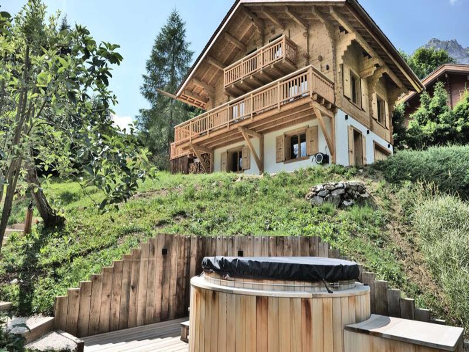 Chalet Kleros: Ruim 5-slaapkamer appartement met Hamam & Nordic bad in Le Grand Bornand - foto 5