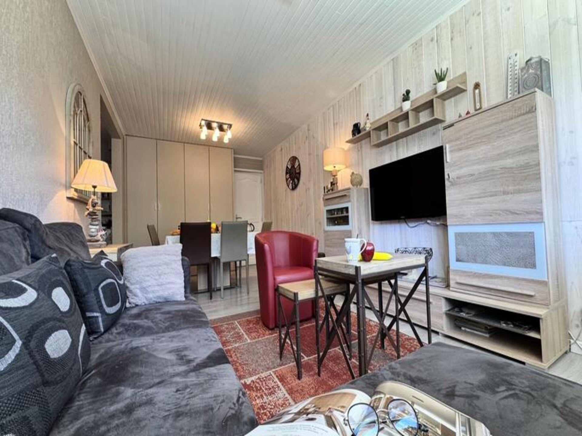 Appartement 8 personen direct aan de piste in Vars Les Claux - foto 9