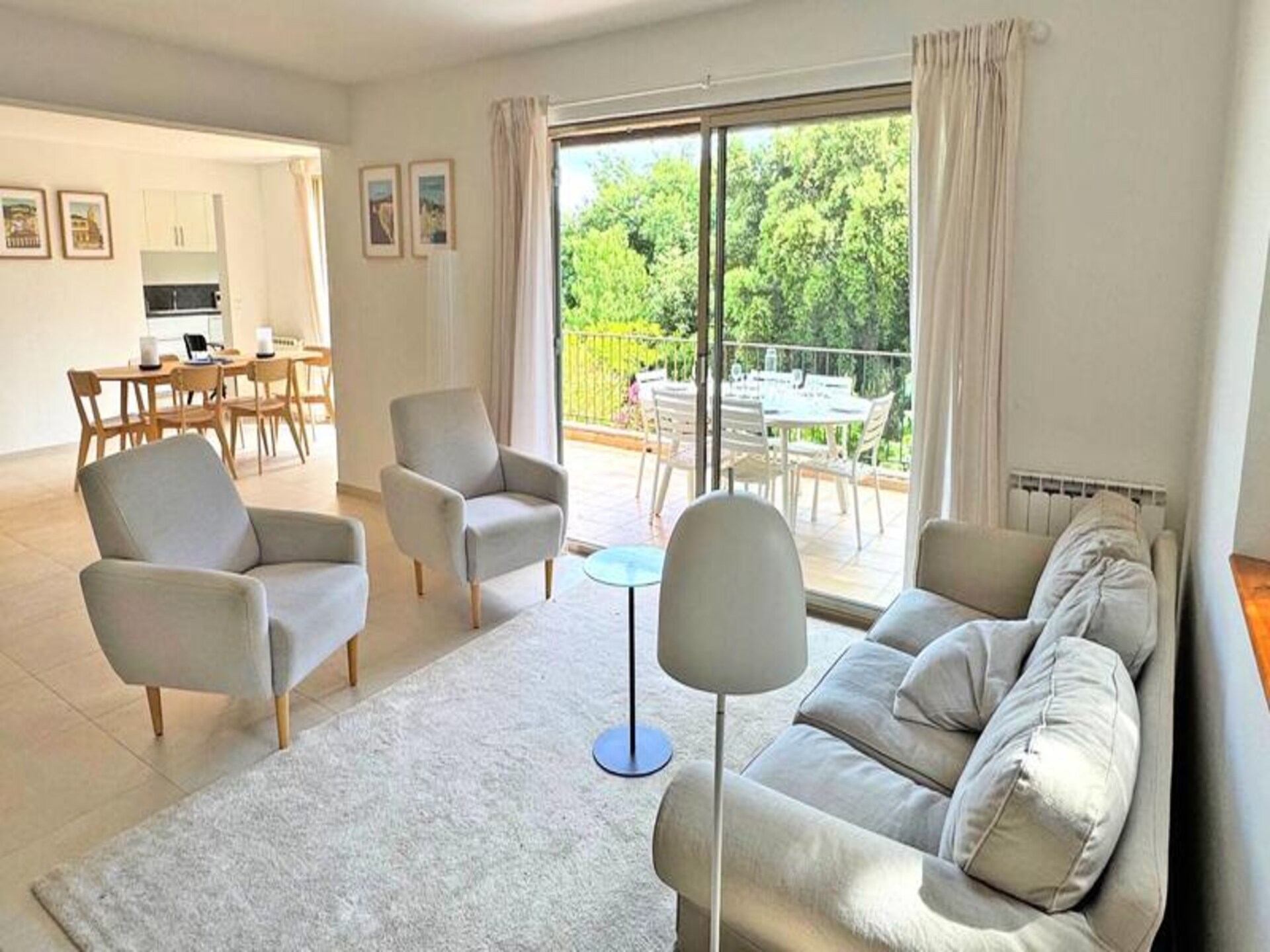 Luxe appartement met zeezicht, tuin en airco nabij strand Sainte-Maxime - foto 6