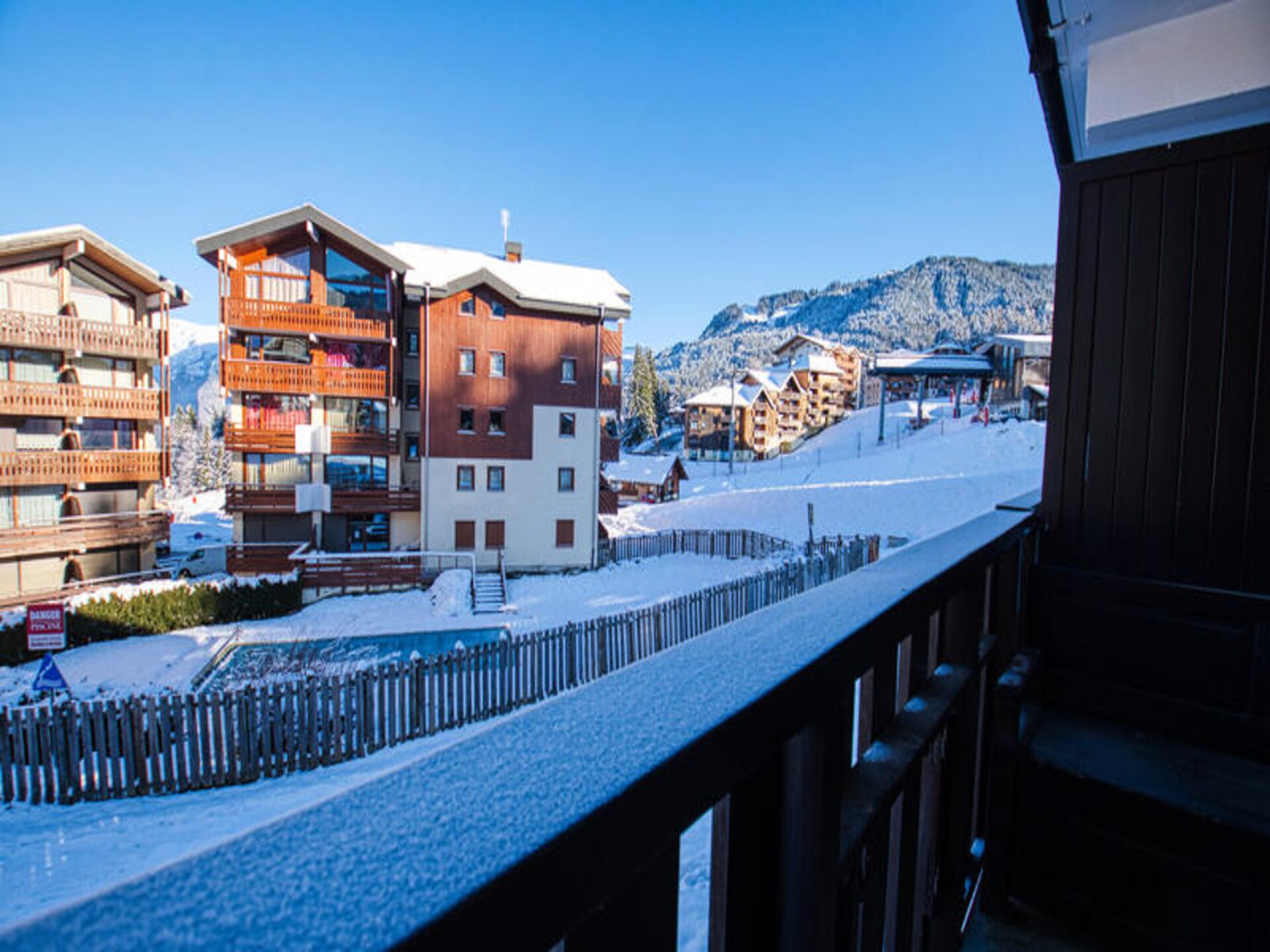 Knusse studio in Morillon 1100, direct bij de piste en Grand Massif - foto 14