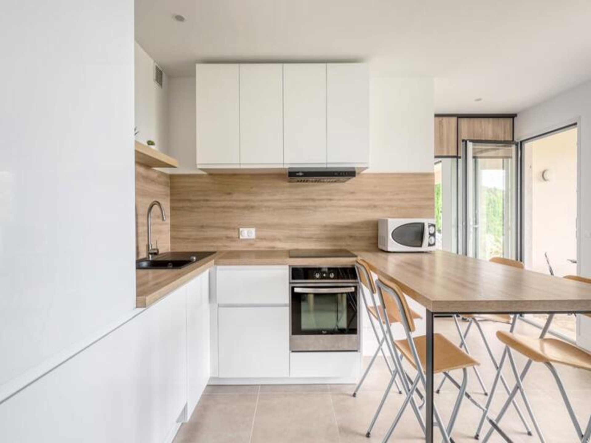 Licht appartement met terras en zeezicht op de heuvel van Aiguebelle - foto 13