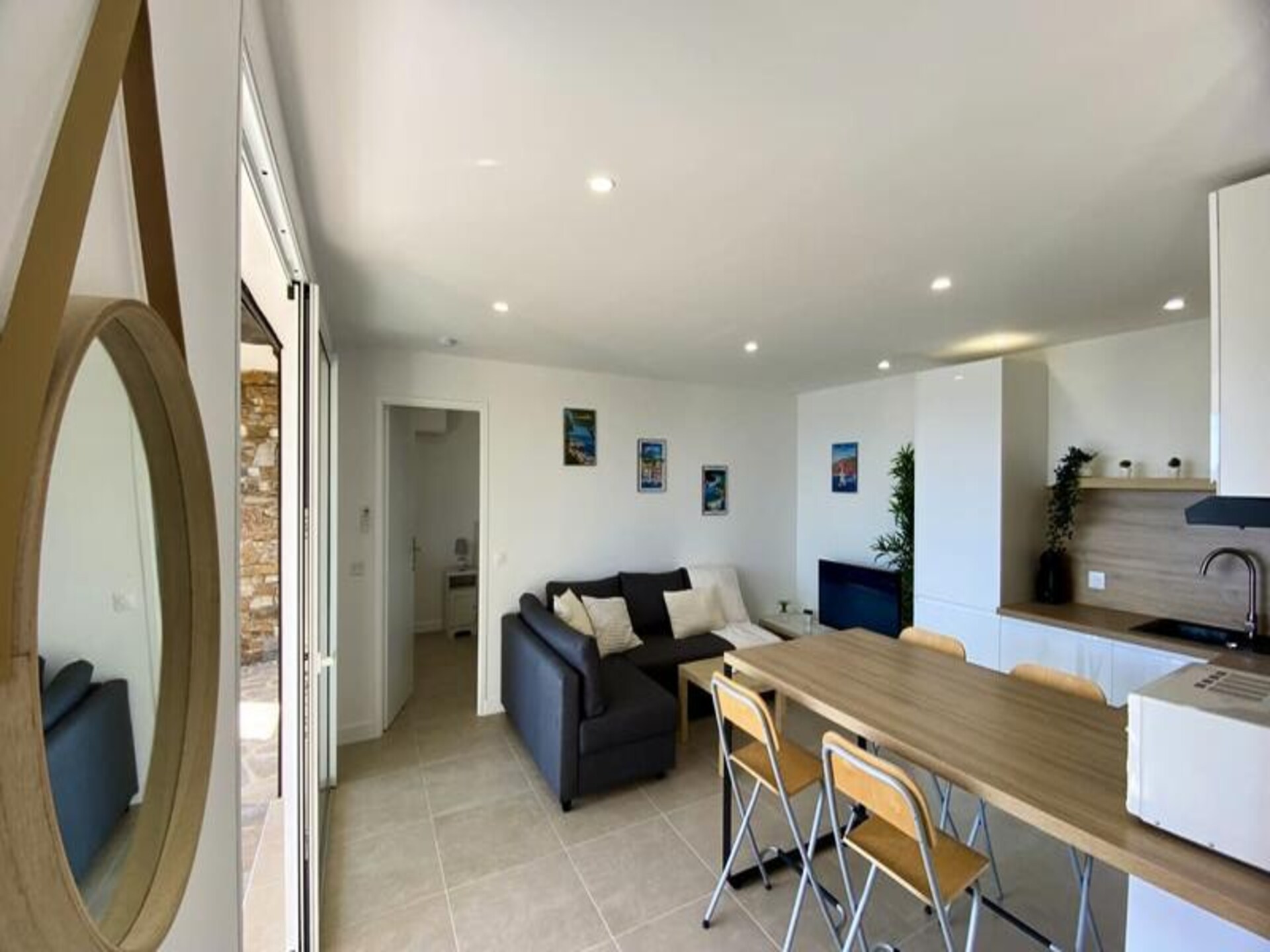 Licht appartement met terras en zeezicht op de heuvel van Aiguebelle - foto 18
