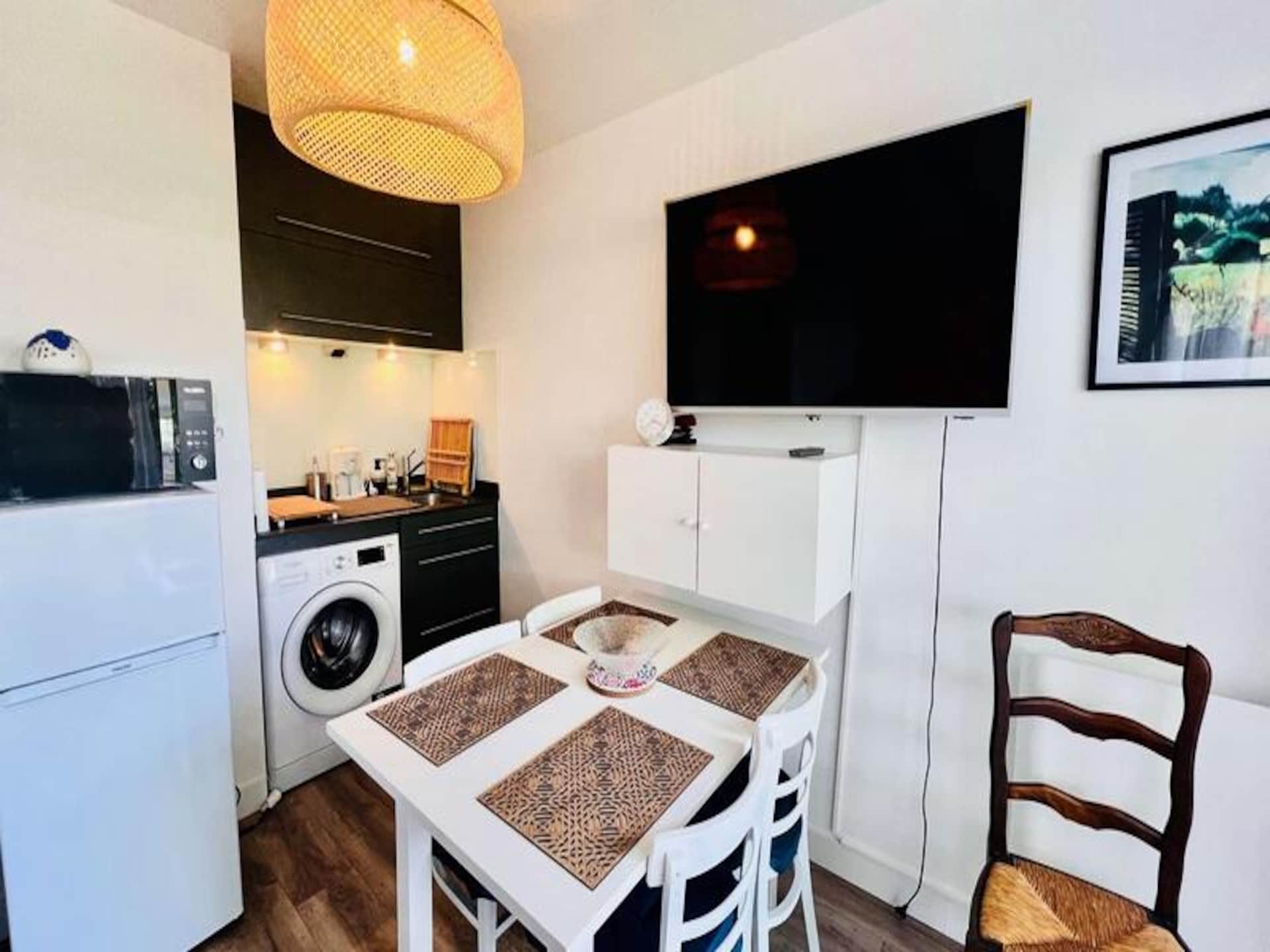 Studio Résidence Victoria: strandappartement in hartje Quiberon - foto 6