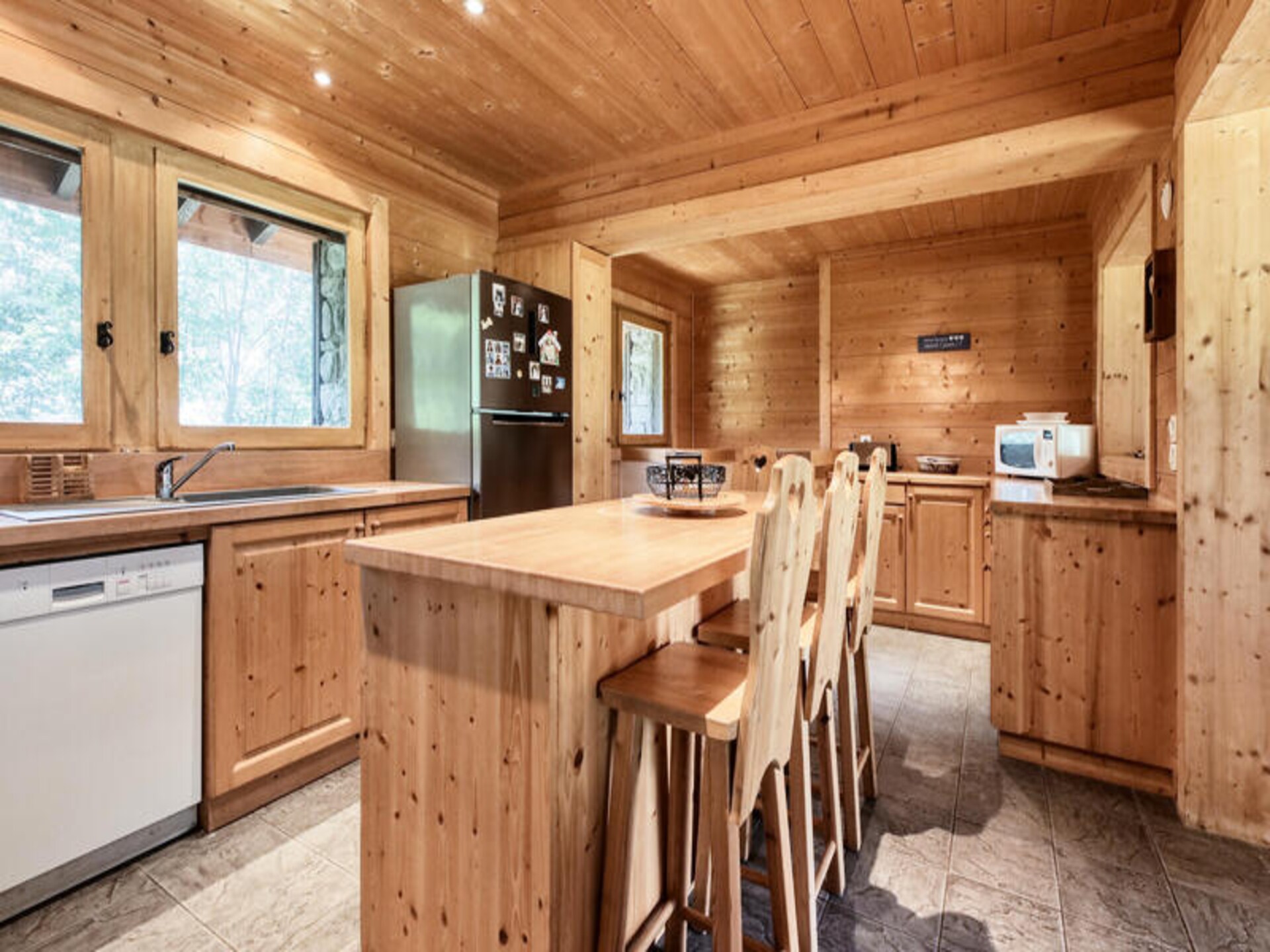 Ruim chalet voor 12 personen met panoramisch uitzicht op de Mont Blanc in Saint-Gervais-les-Bains - foto 12