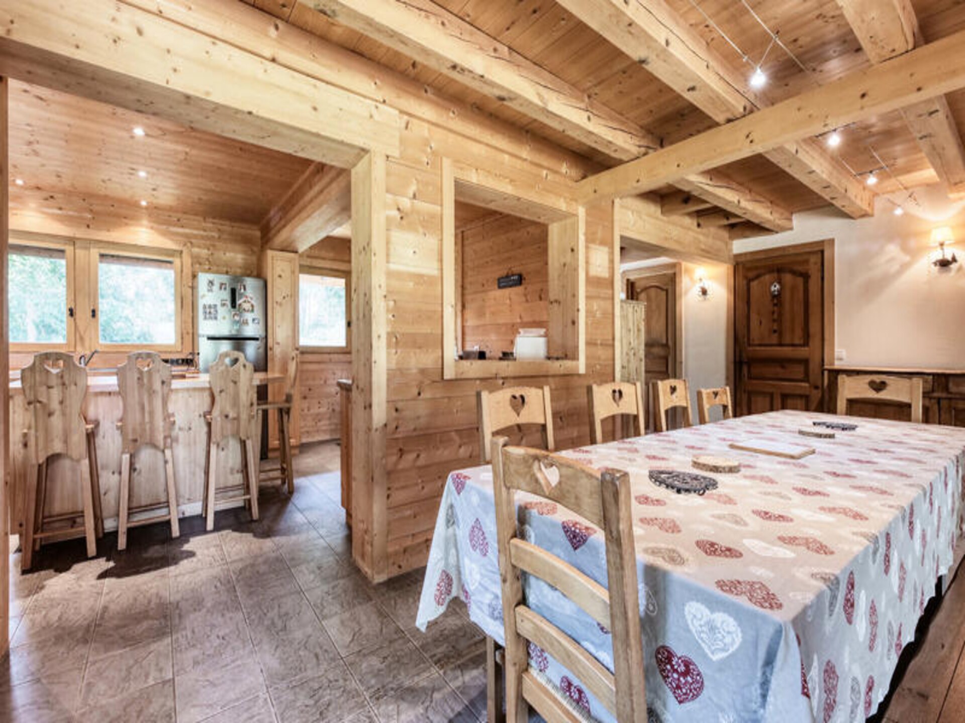Ruim chalet voor 12 personen met panoramisch uitzicht op de Mont Blanc in Saint-Gervais-les-Bains - foto 15