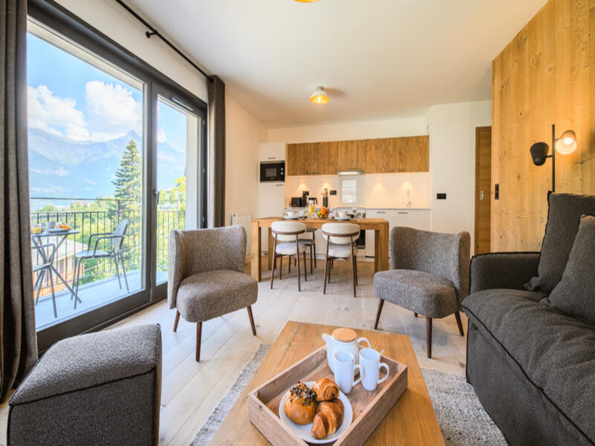 Ruim 8-persoons appartement bij de gondel in Saint-Gervais-les-Bains - foto 3