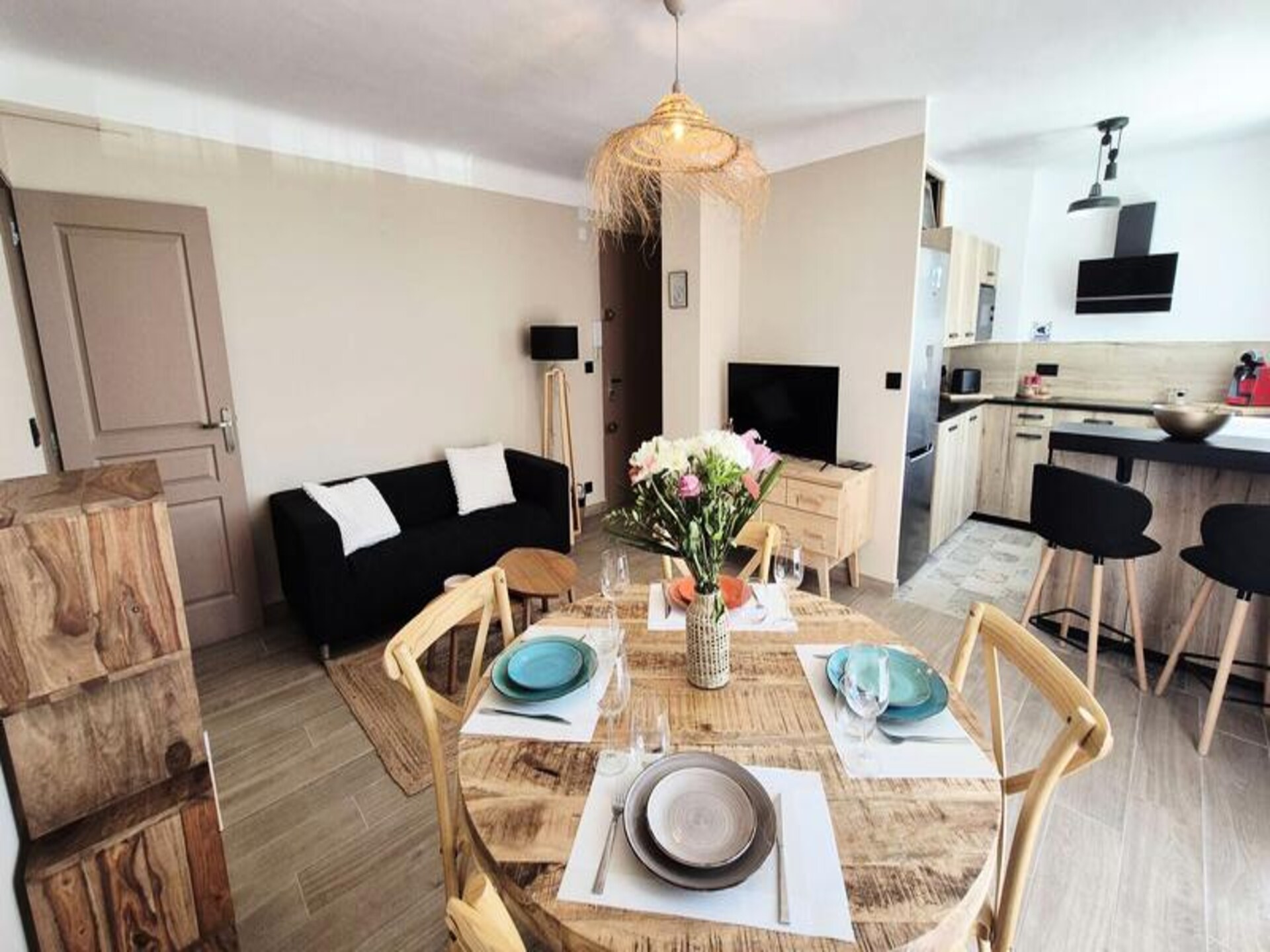 Modern appartement op 100 meter van het strand in Sablettes - foto 4