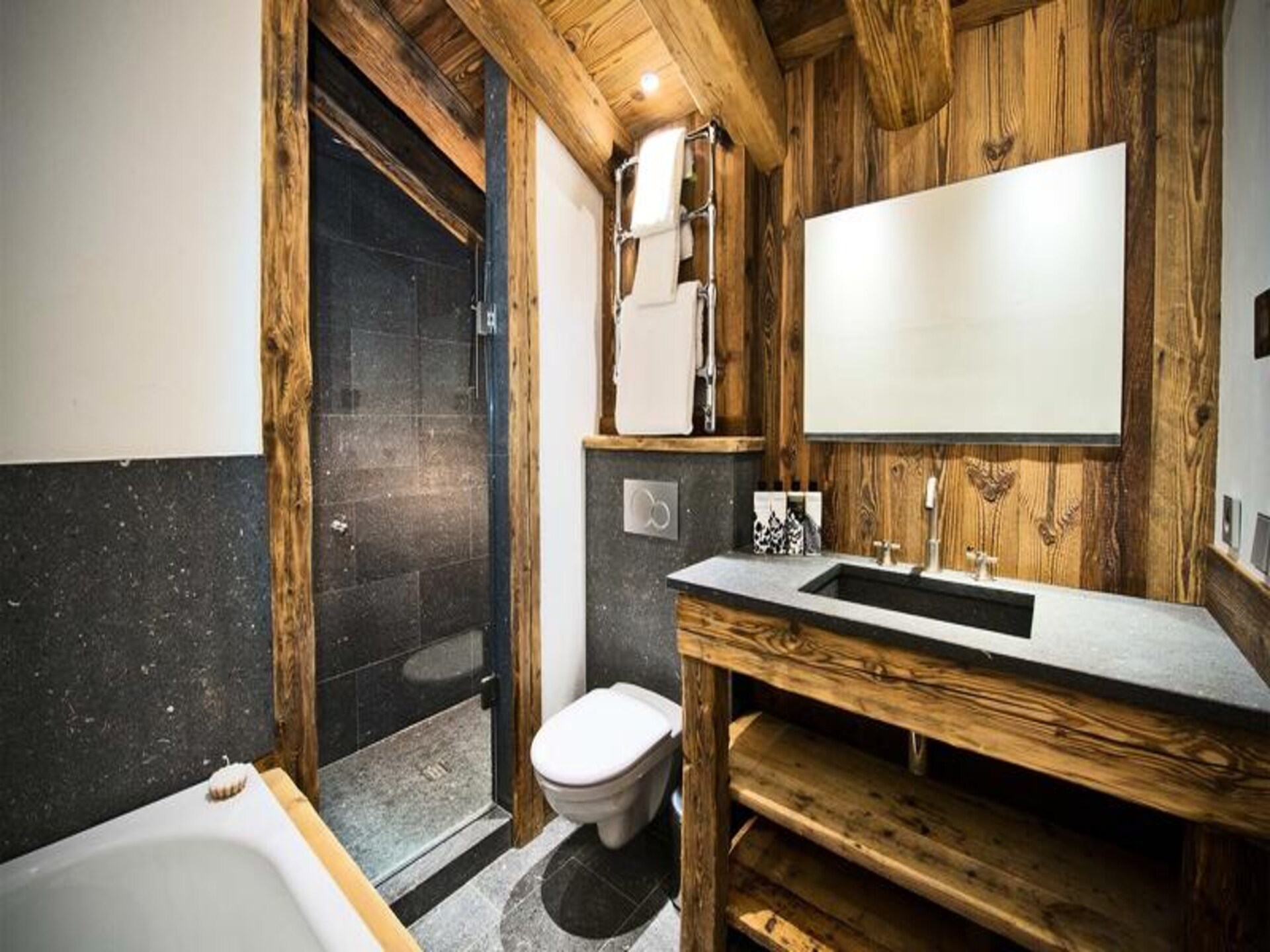 Chalet Genepy: Luxe 12-persoons appartement met zwembad en hamam in Val d'Isère - foto 19