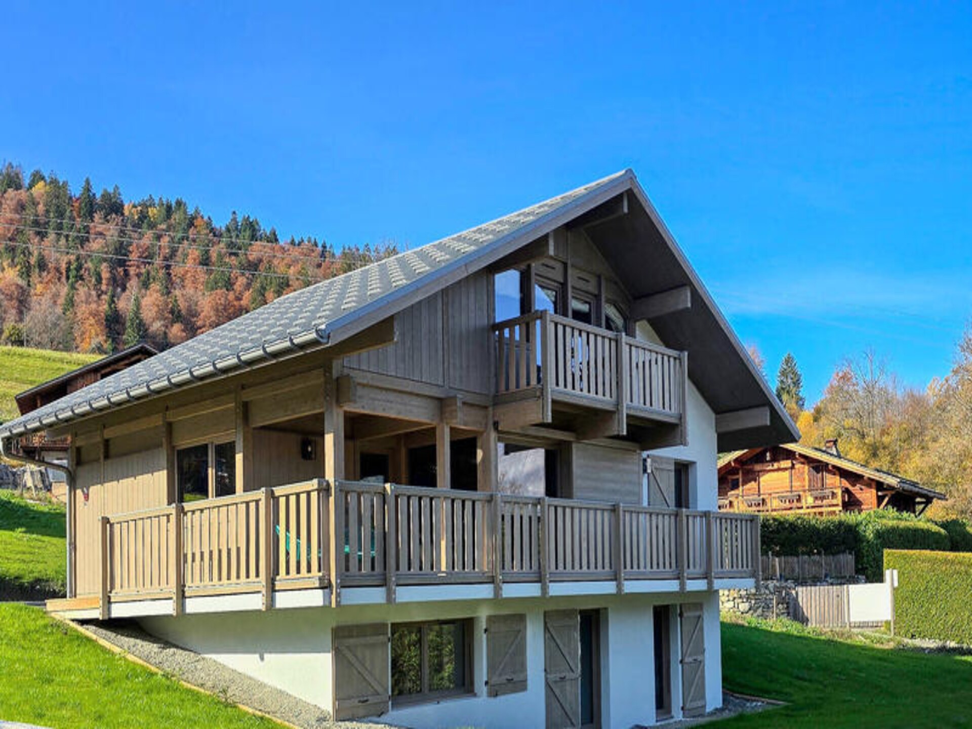 Luxe chalet voor 10 personen in Saint-Gervais-les-Bains met uitzicht op de Mont Blanc - foto 15