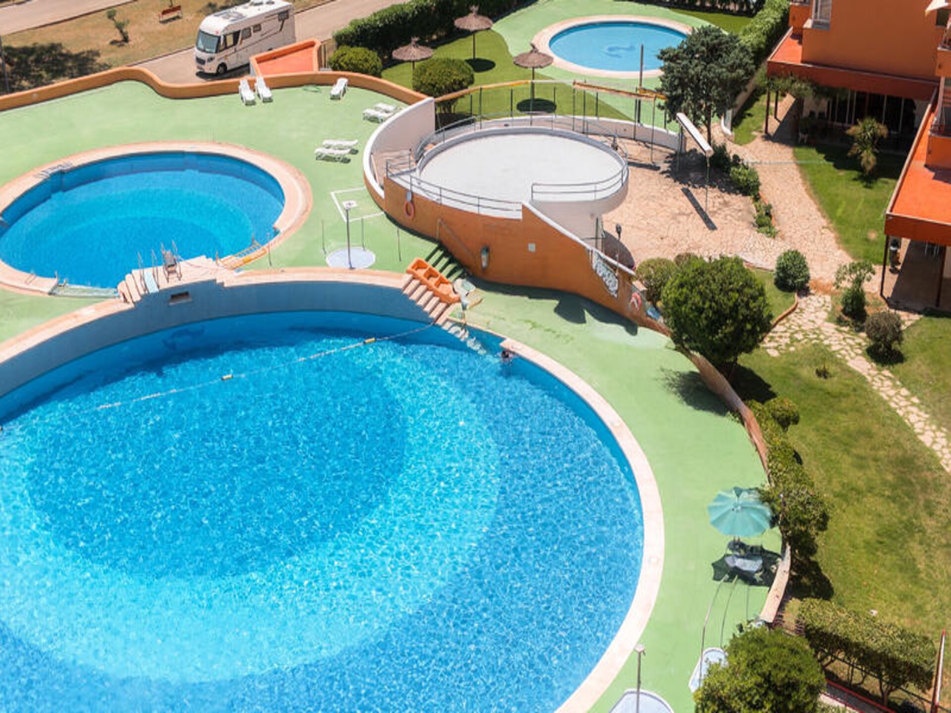 Studio aan de Costa Brava met zeezicht en zwembad in Roses - foto 20
