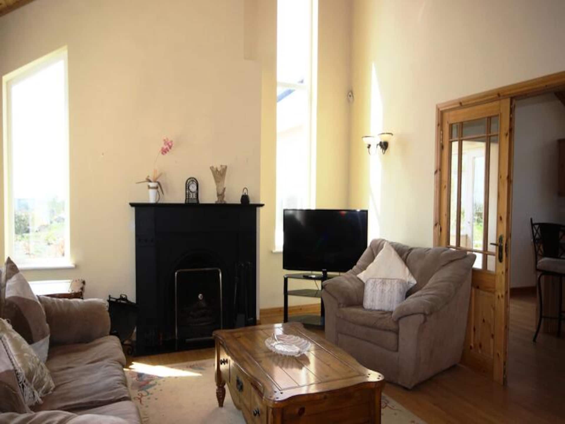 Ruim vakantiehuis voor 6 personen met tuin, vlakbij strand en Galway - foto 9