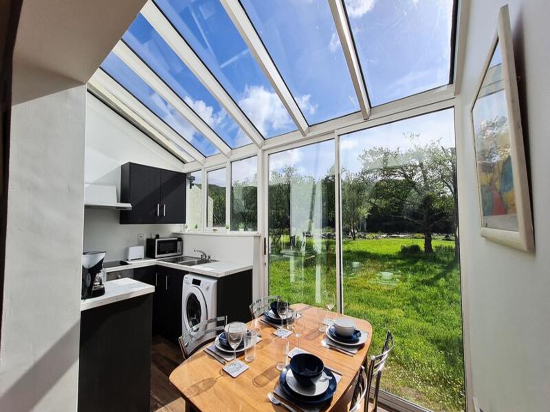 Ruim vakantiehuis voor 5 in Connemara, 3 km van Clifden met tuin - foto 3