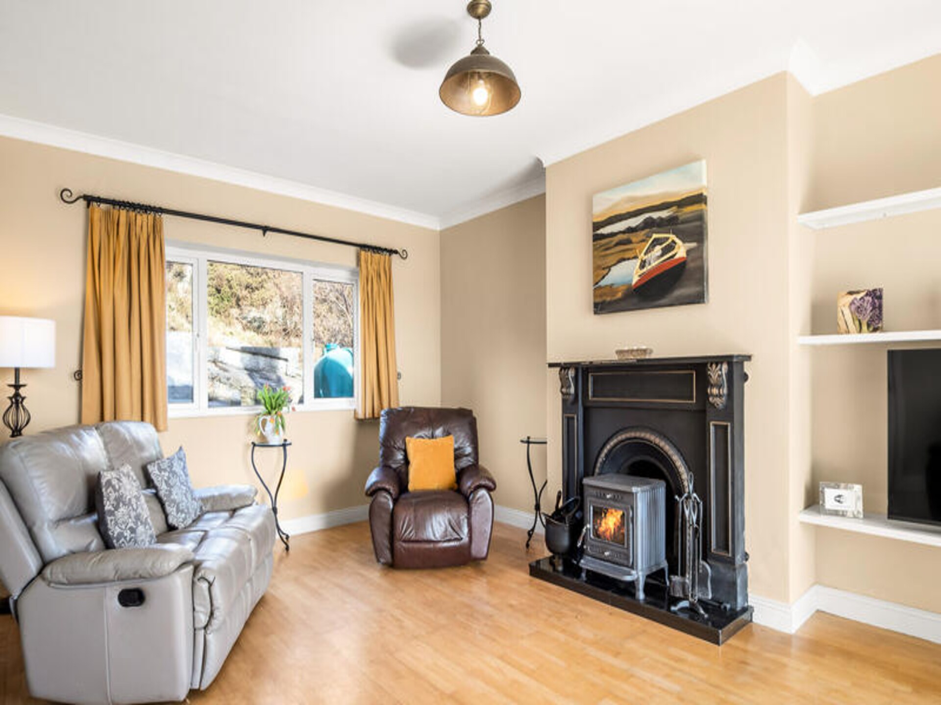 Ruim appartement in Clifden met panoramisch uitzicht op zee en Connemara - foto 4