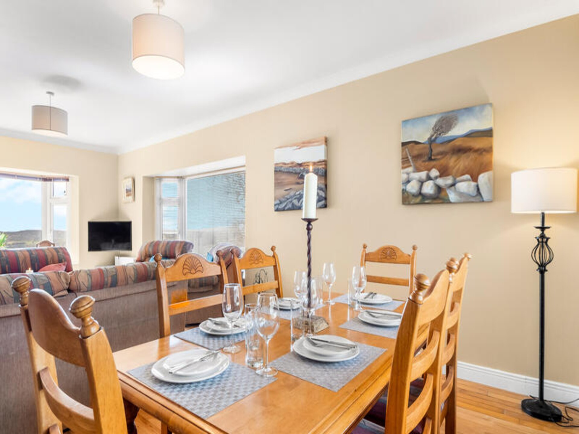 Ruim appartement in Clifden met panoramisch uitzicht op zee en Connemara - foto 8
