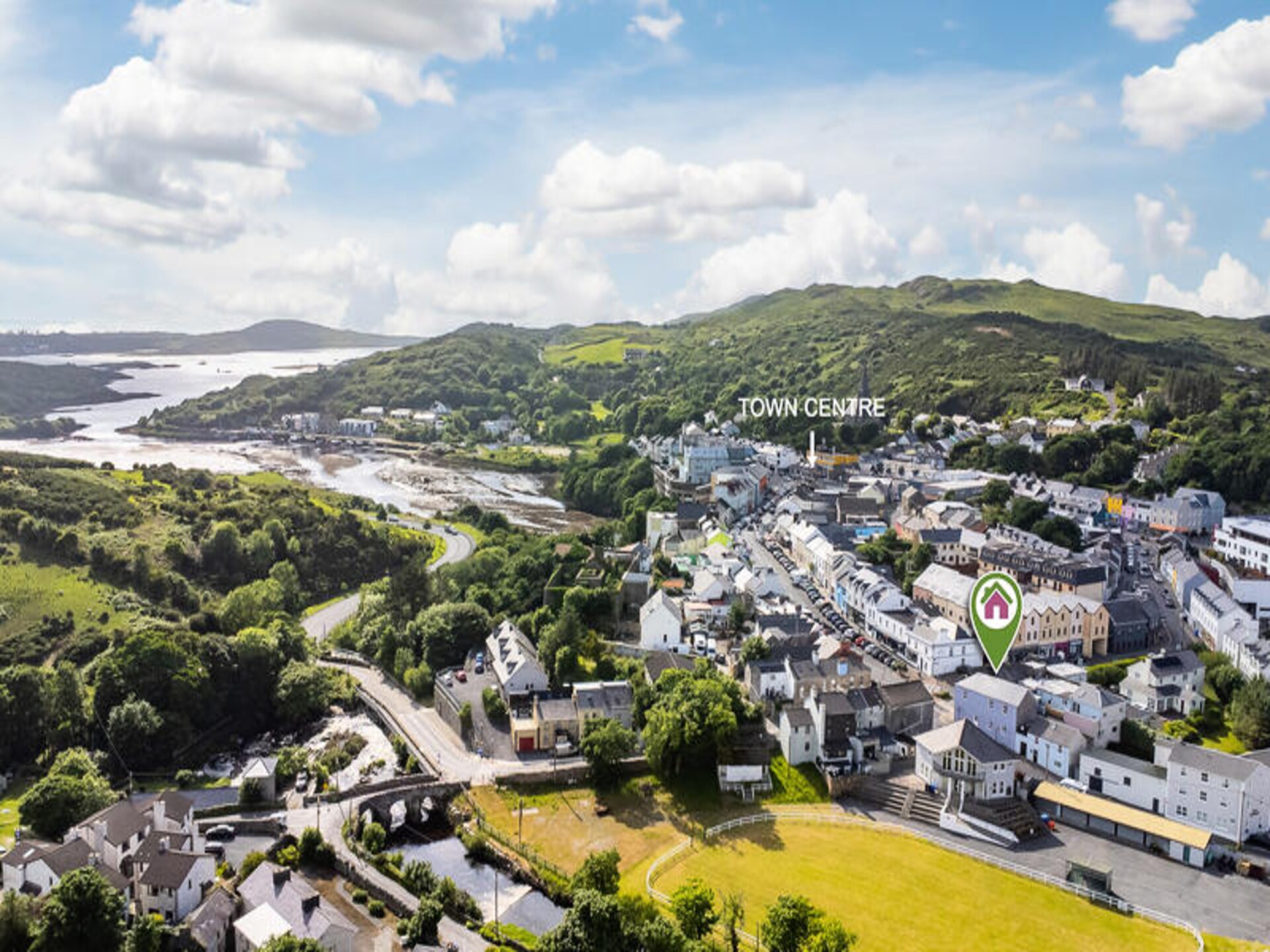 Knus appartement met balkon aan de Wild Atlantic Way in Clifden - foto 1