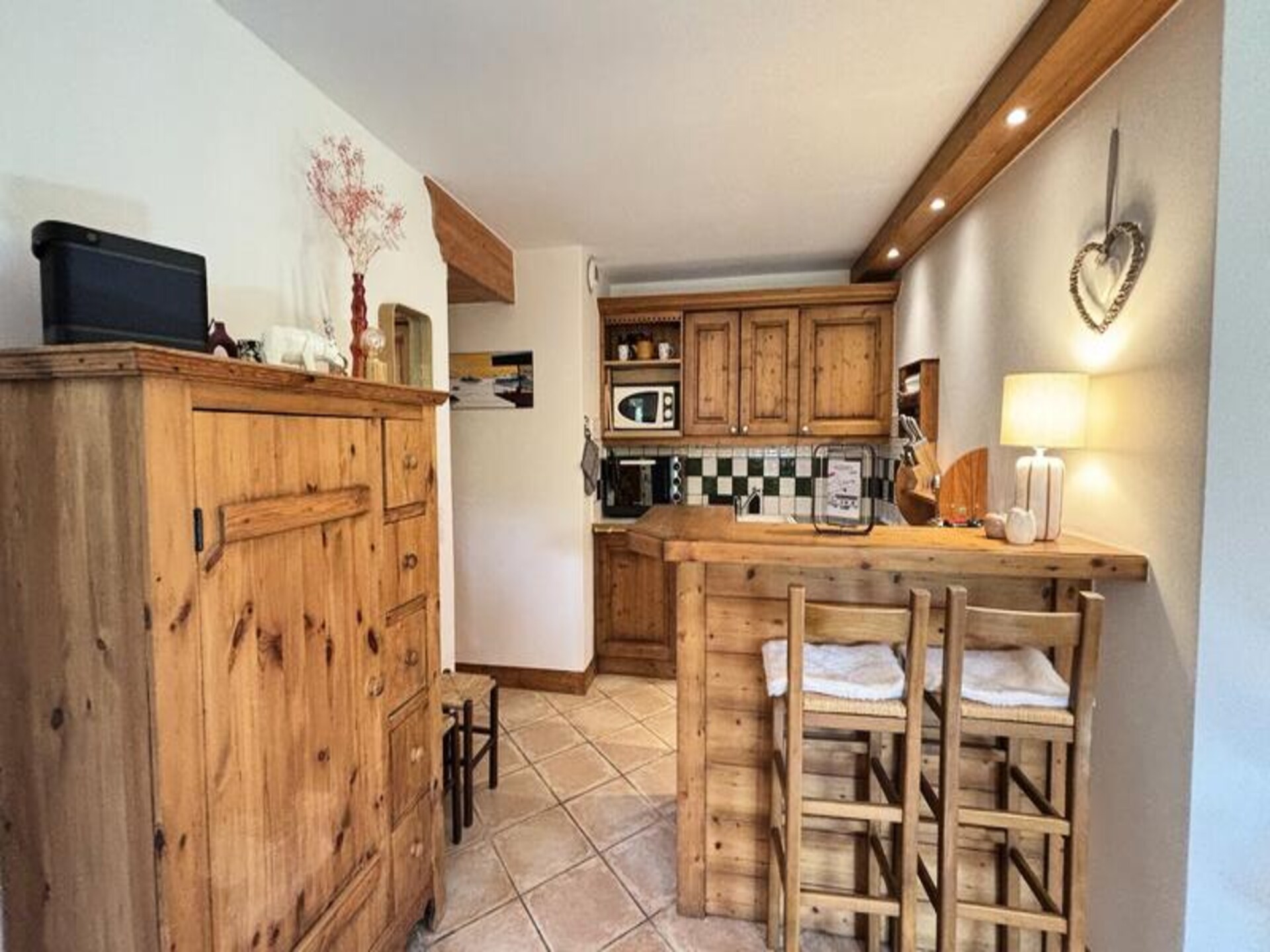Knus appartement op de begane grond in Méribel Village, vlakbij de lift - foto 7