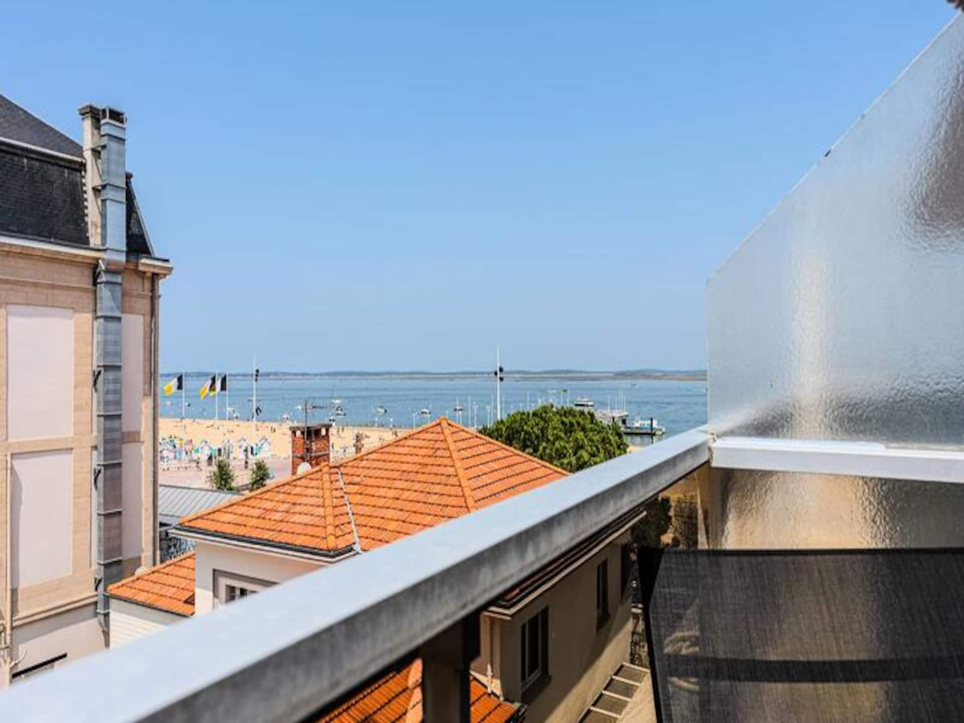 Gerenoveerde studio met balkon en uitzicht op de Baai van Arcachon - foto 2