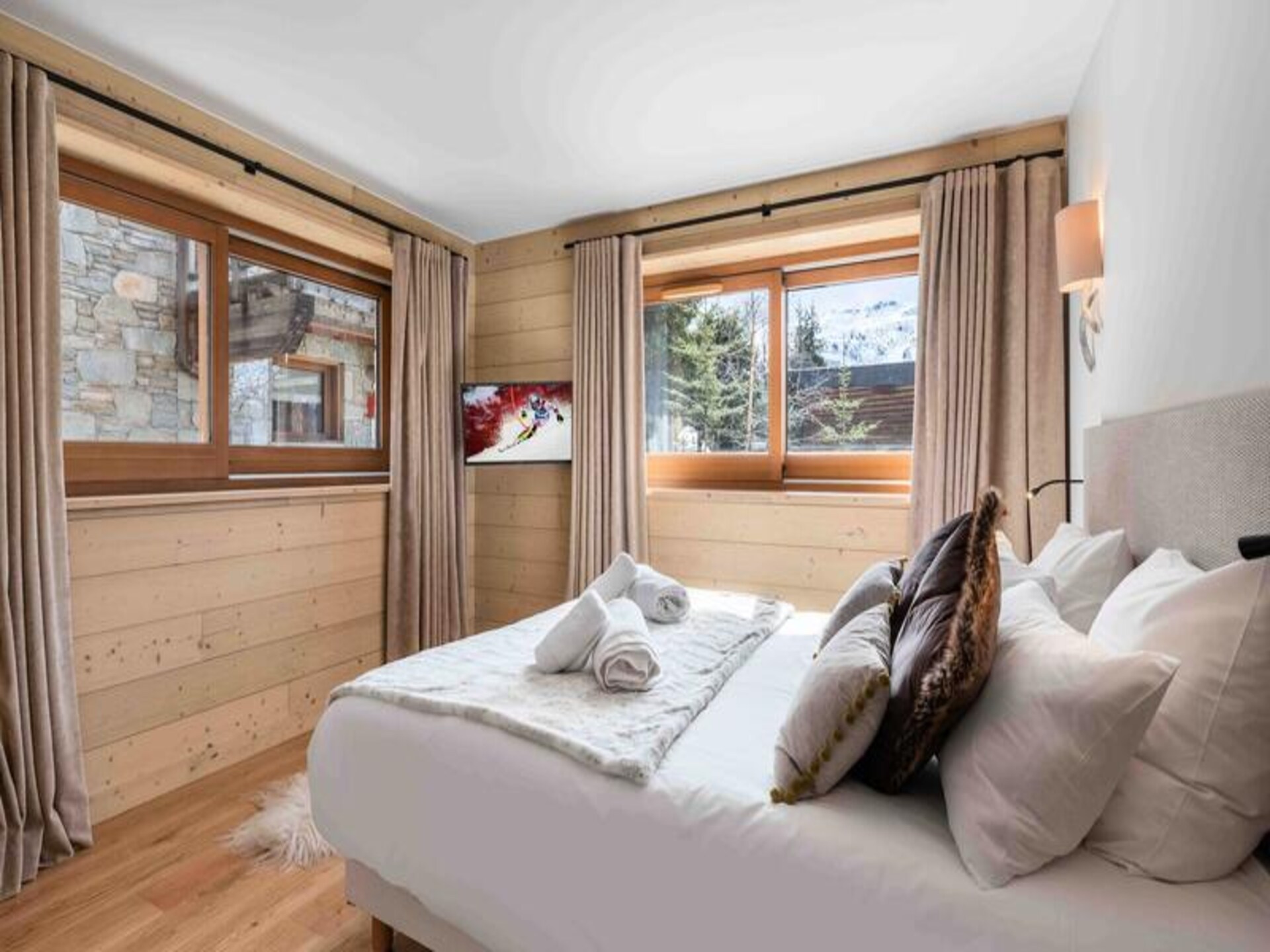 Luxe appartement in Méribel met sauna, jacuzzi en uitzicht op de bergen - foto 4