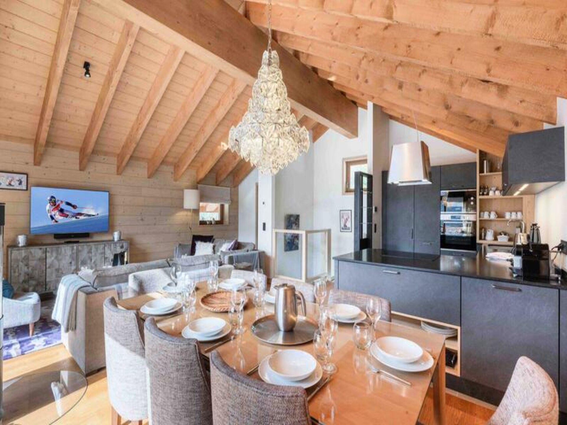 Luxe appartement in Méribel met sauna, jacuzzi en uitzicht op de bergen - foto 13