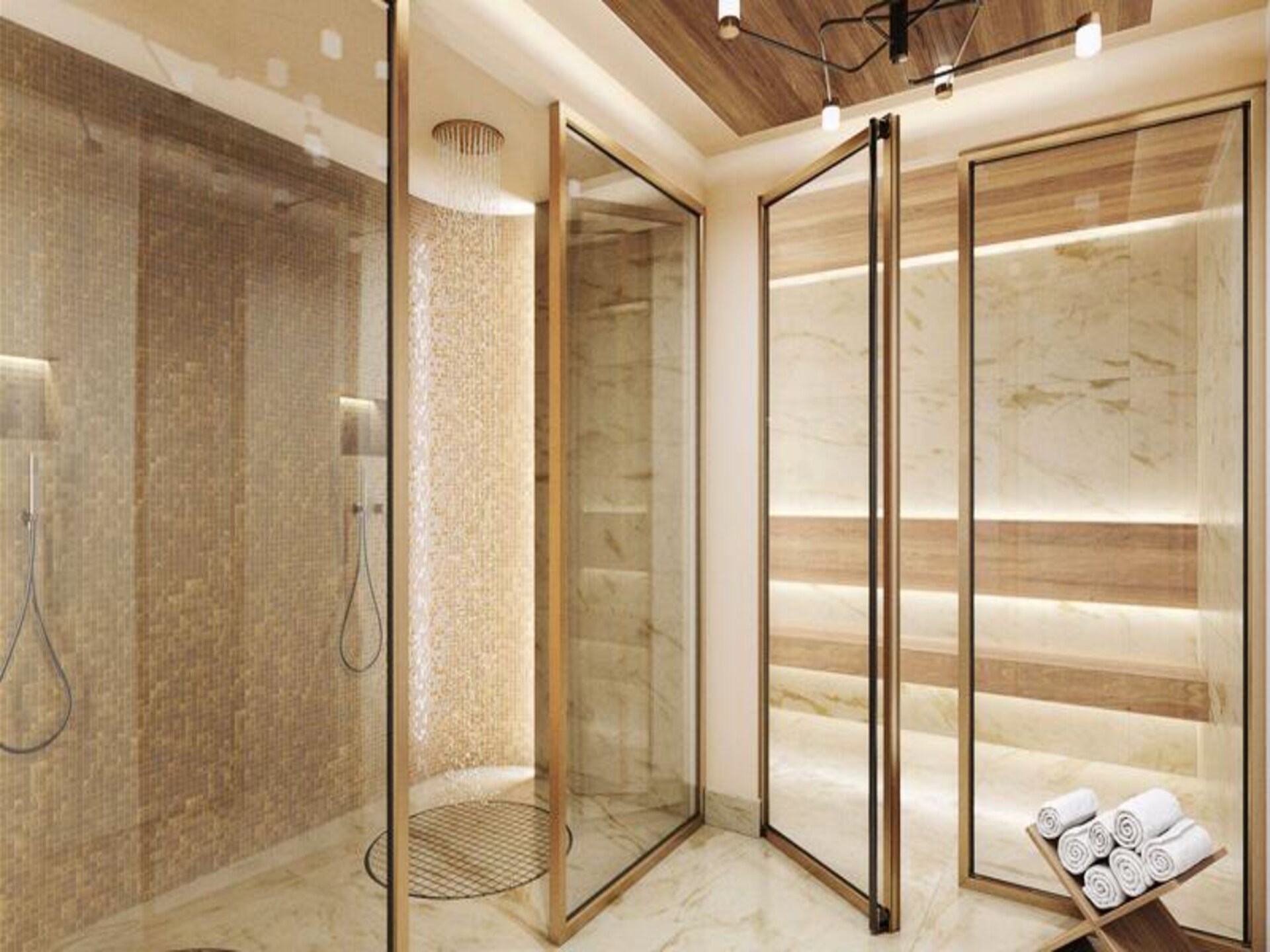 Luxe duplex voor 14 personen met sauna en ski-in/ski-out in Méribel - foto 7