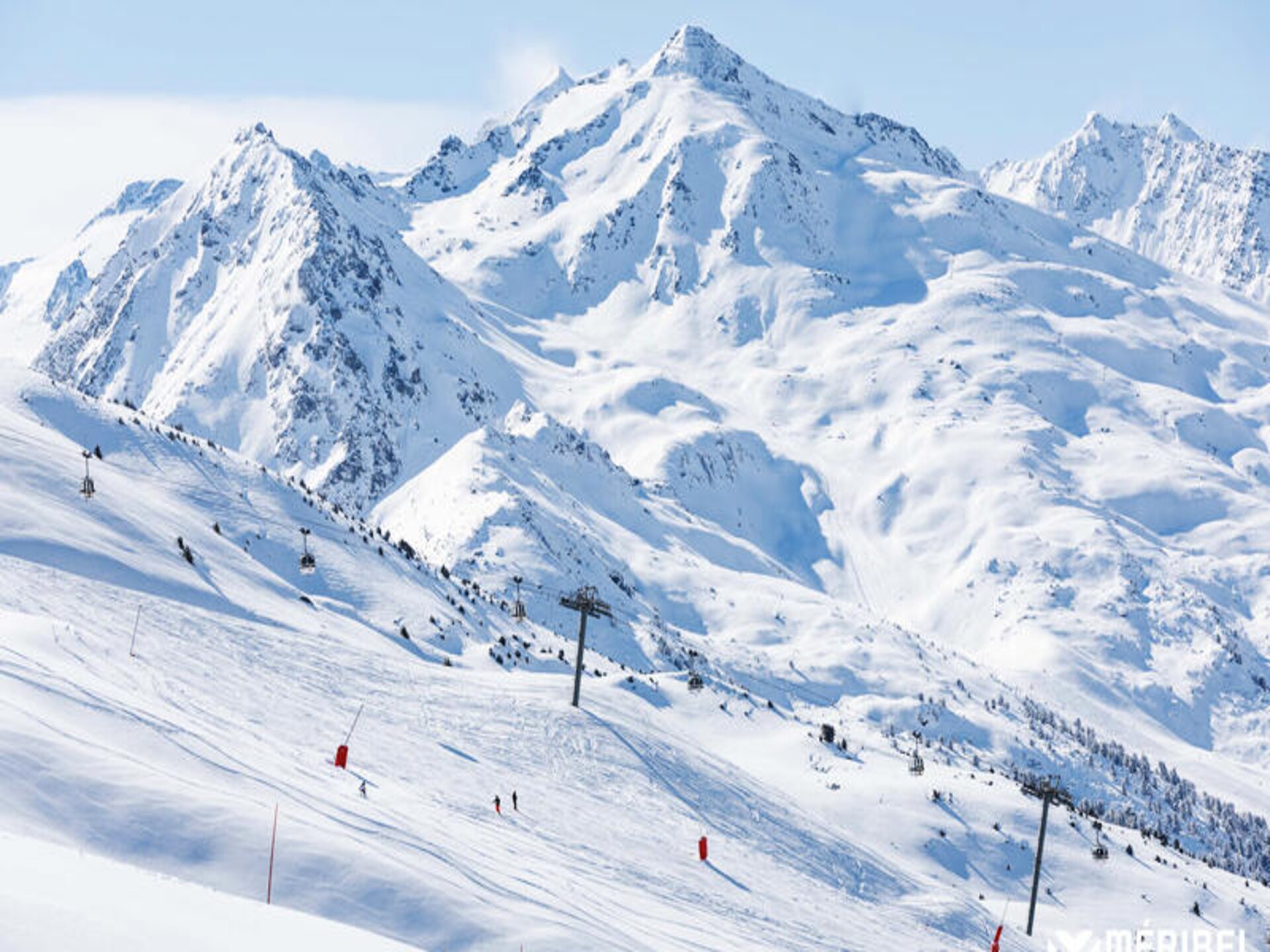 Luxe duplex voor 14 personen met sauna en ski-in/ski-out in Méribel - foto 13