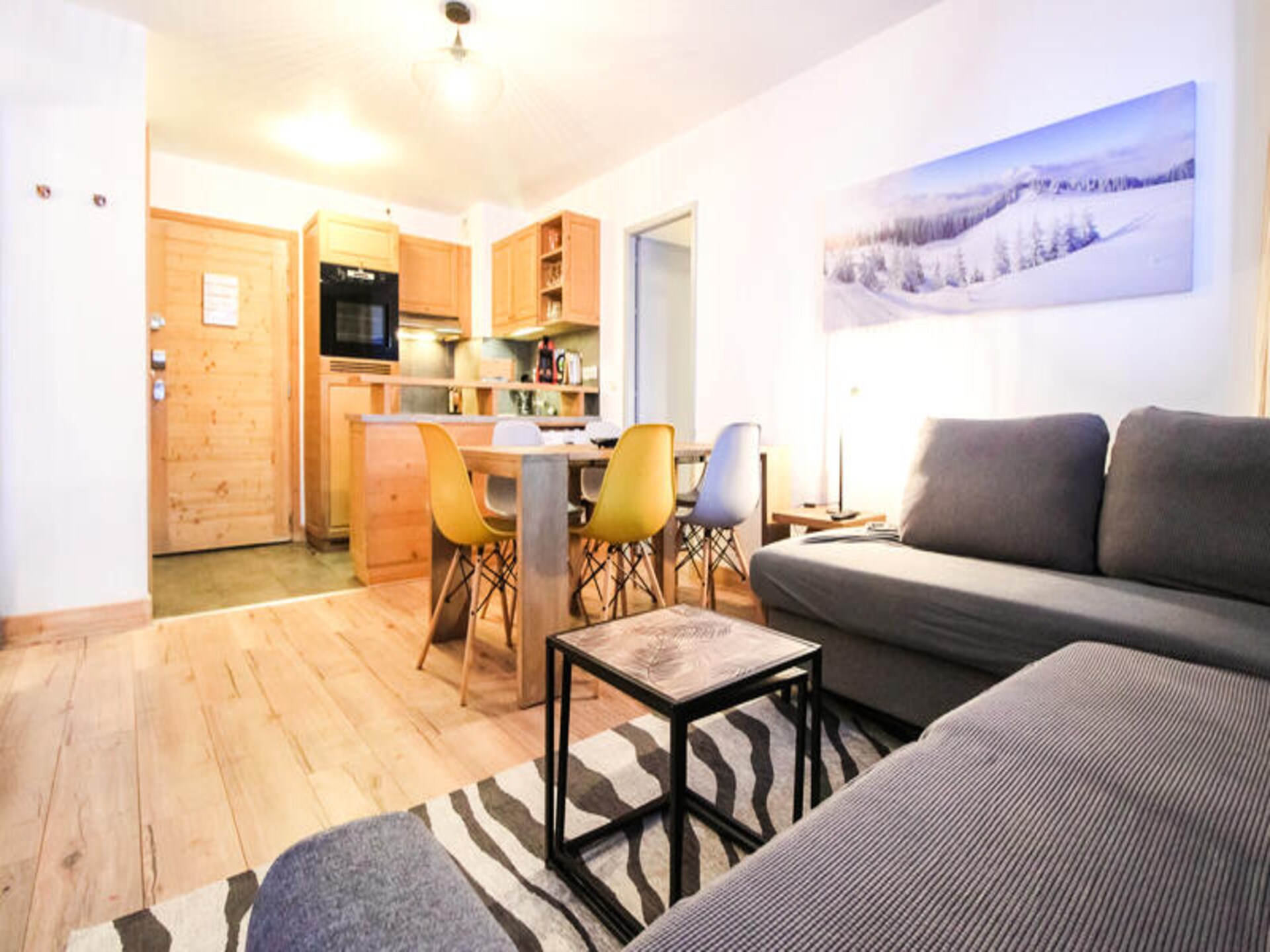 Appartement Flaine: ski-in/ski-out, zwembad & sauna voor 6 personen - foto 1