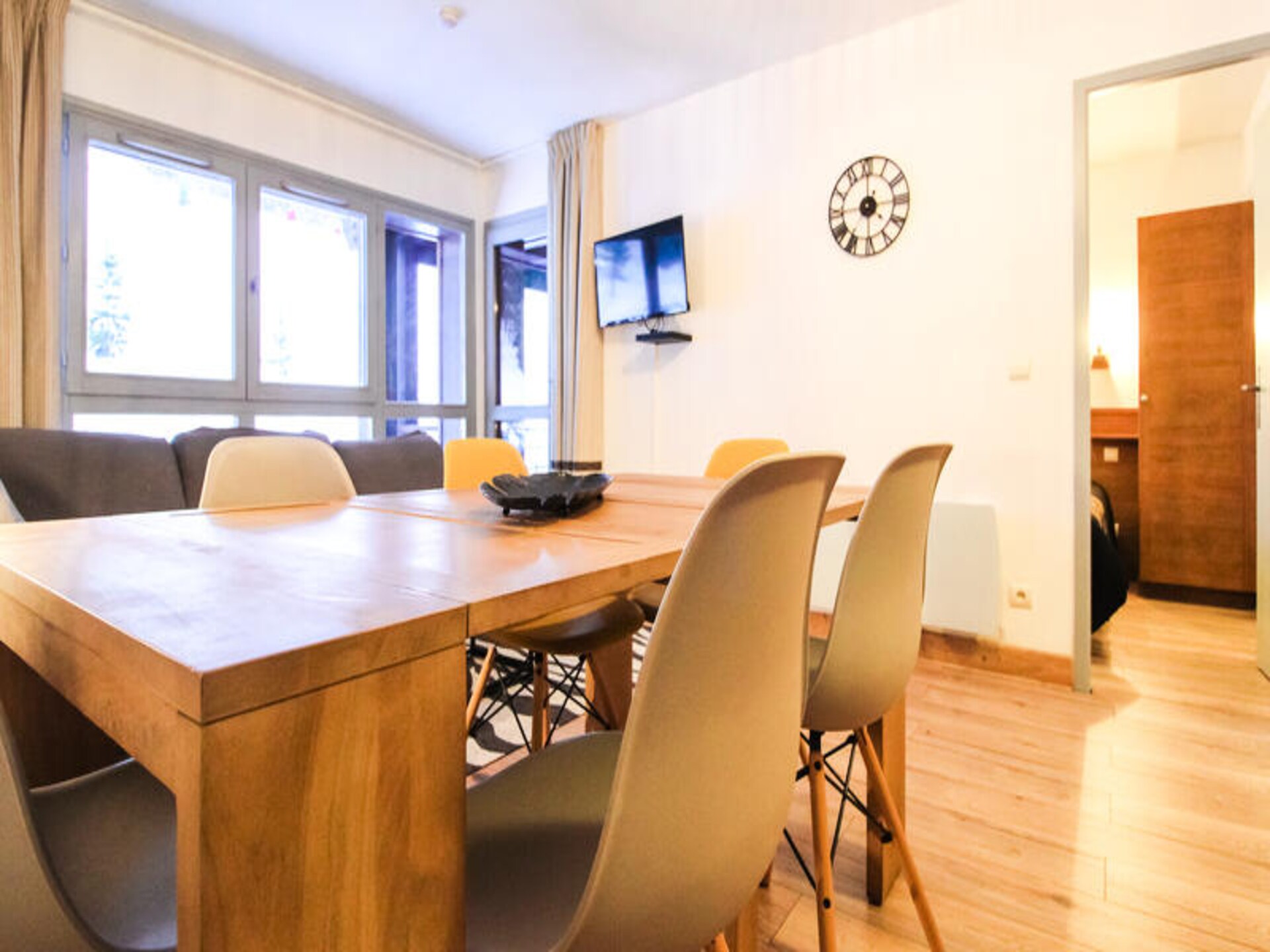 Appartement Flaine: ski-in/ski-out, zwembad & sauna voor 6 personen - foto 8
