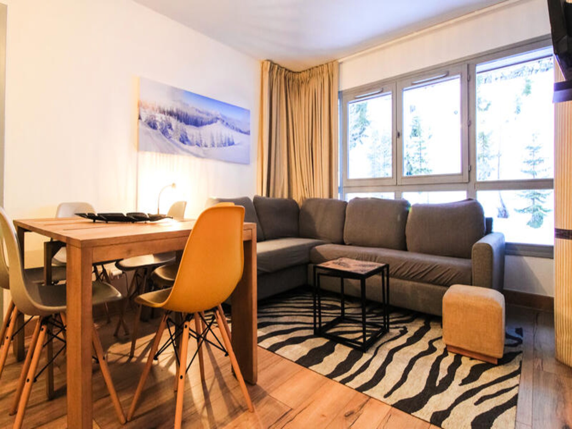 Appartement Flaine: ski-in/ski-out, zwembad & sauna voor 6 personen - foto 10