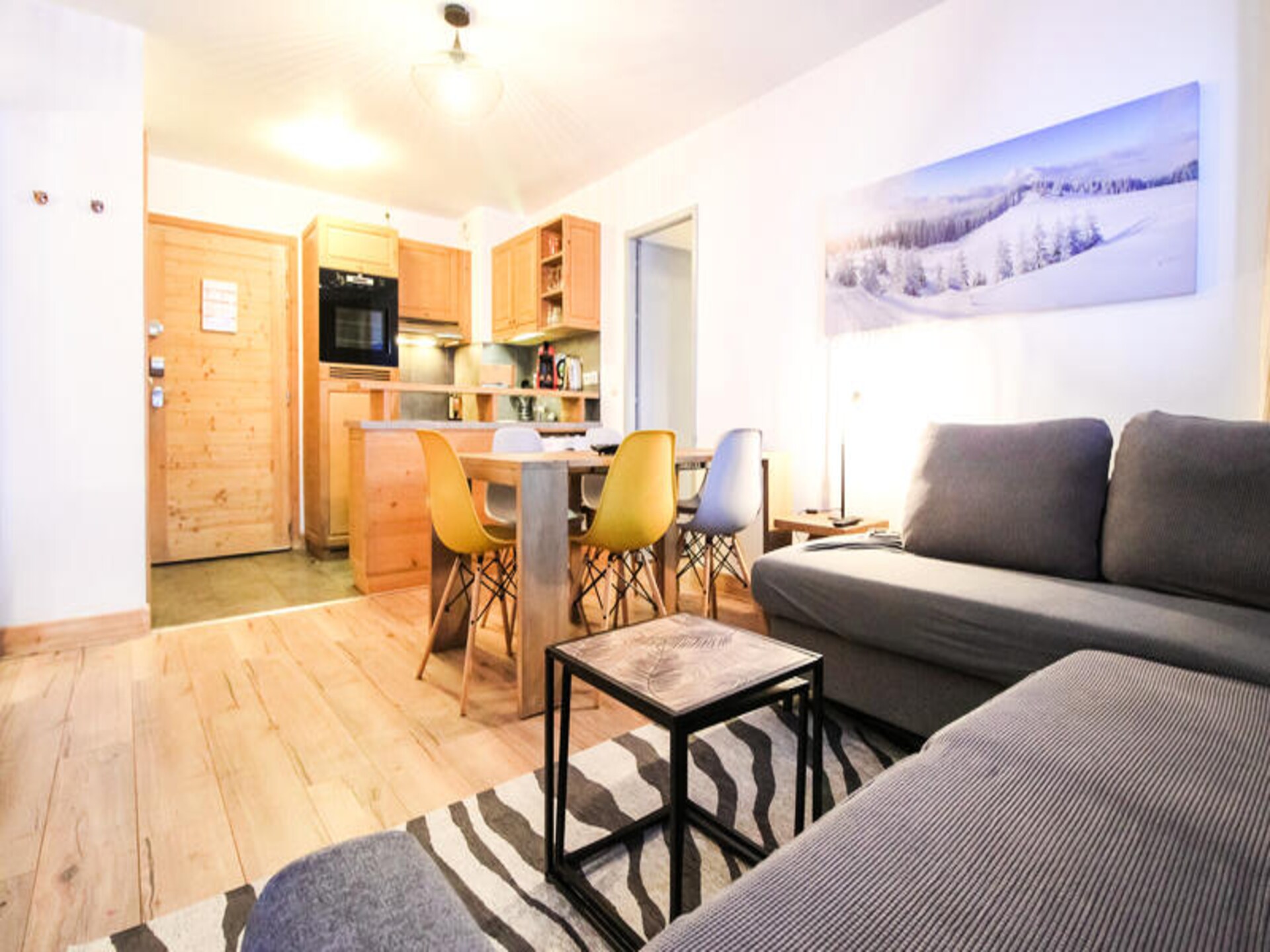 Appartement Flaine: ski-in/ski-out, zwembad & sauna voor 6 personen - foto 18