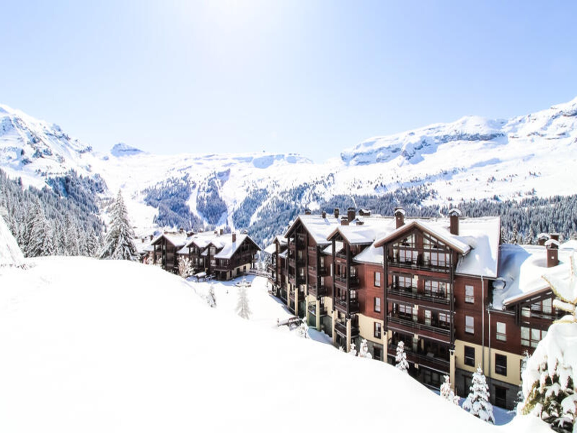 Appartement Flaine: ski-in/ski-out, zwembad & sauna voor 6 personen - foto 23