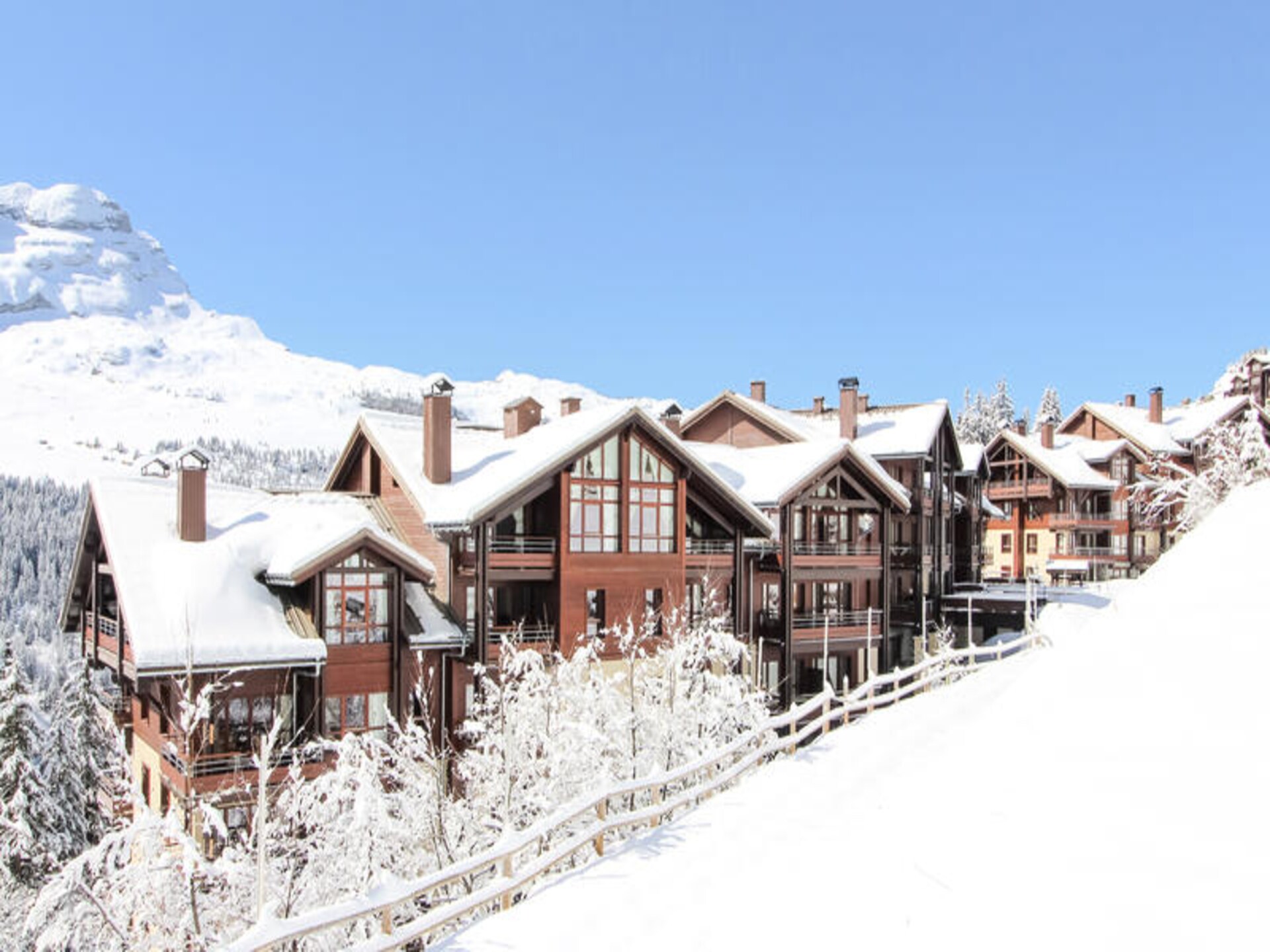 Appartement Flaine: ski-in/ski-out, zwembad & sauna voor 6 personen - foto 24