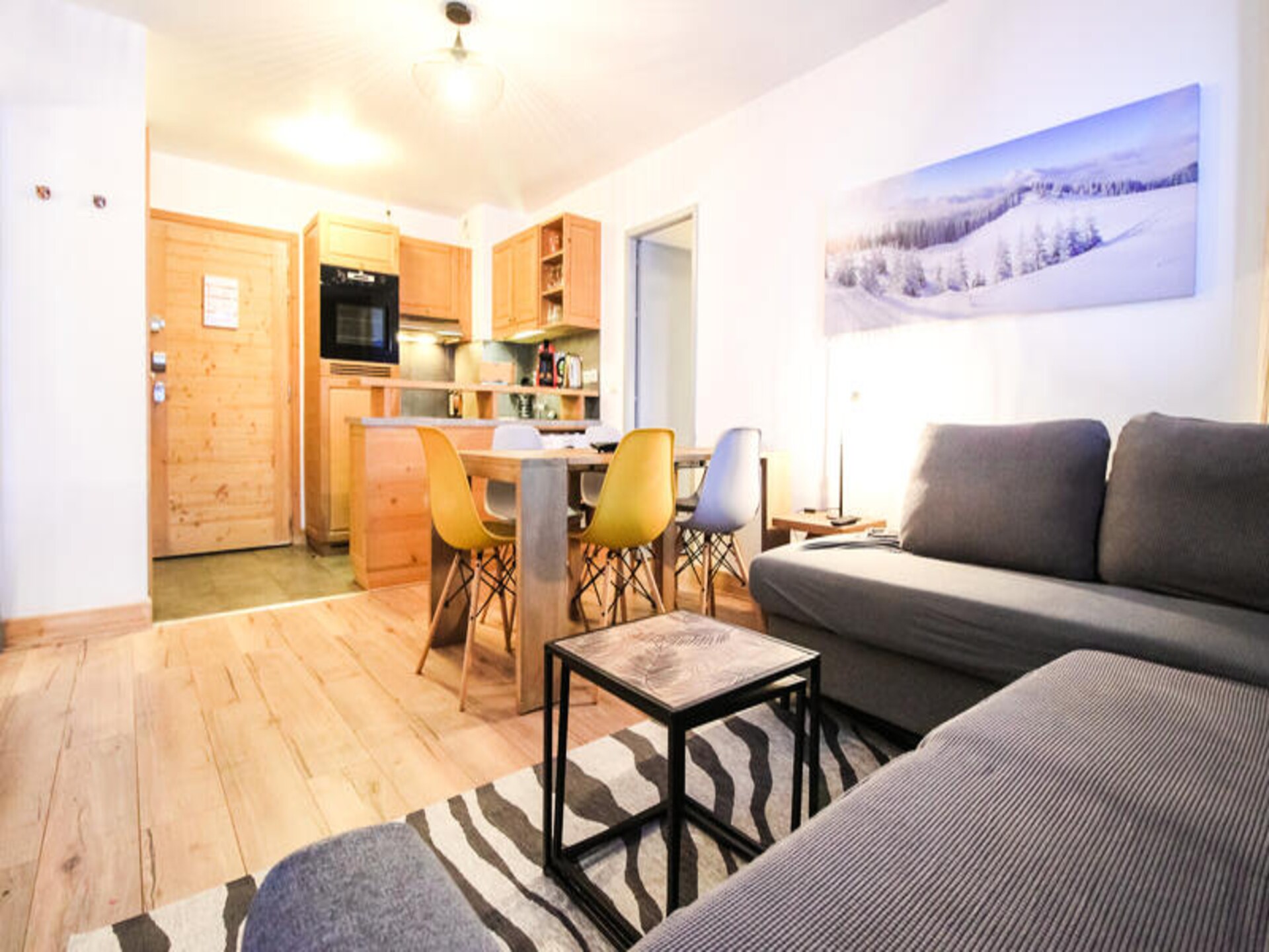 Appartement Flaine: ski-in/ski-out, zwembad & sauna voor 6 personen - foto 43