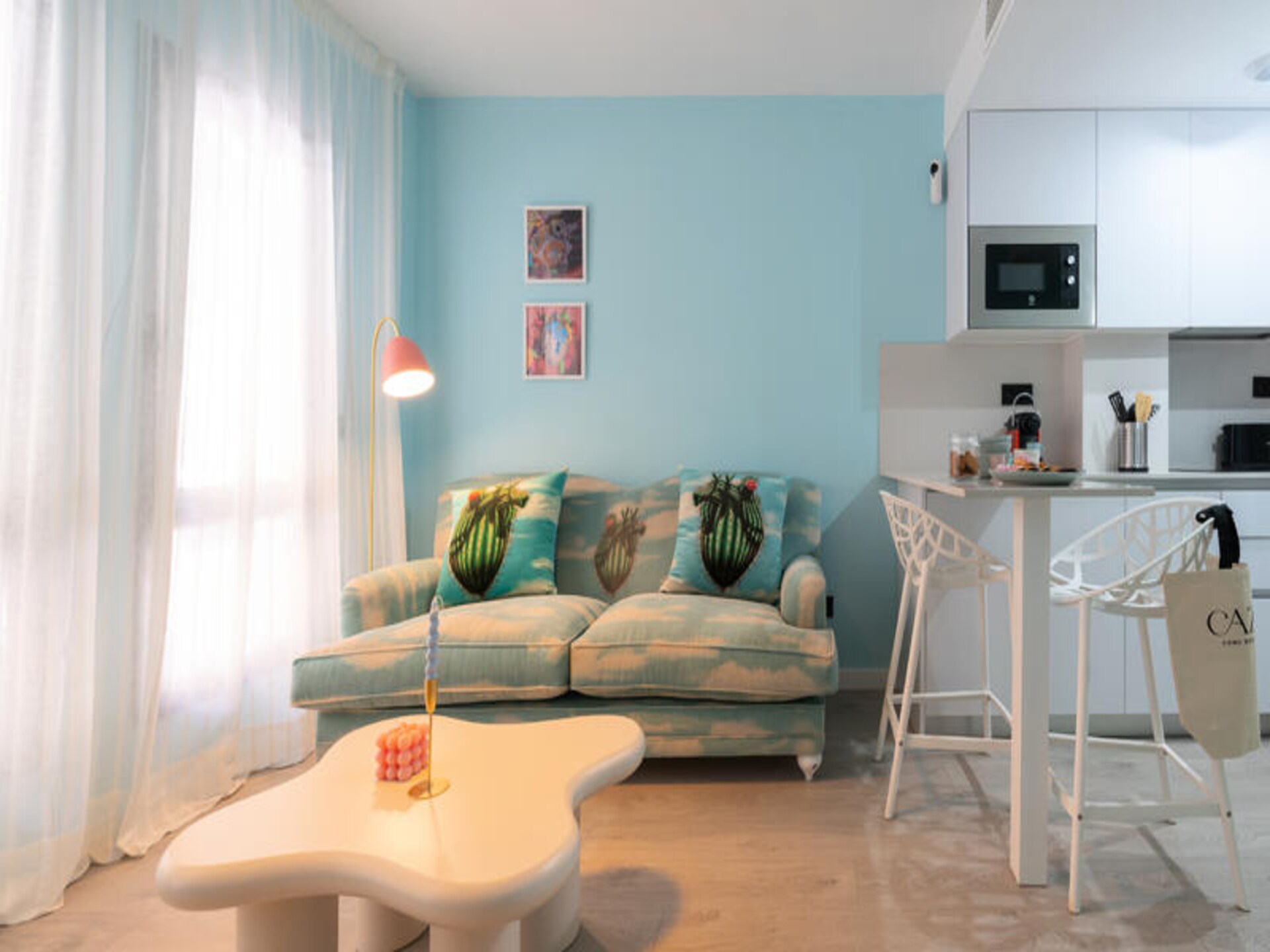 Modern appartement in centrum Málaga, 2 slaapkamers en tuin - foto 3