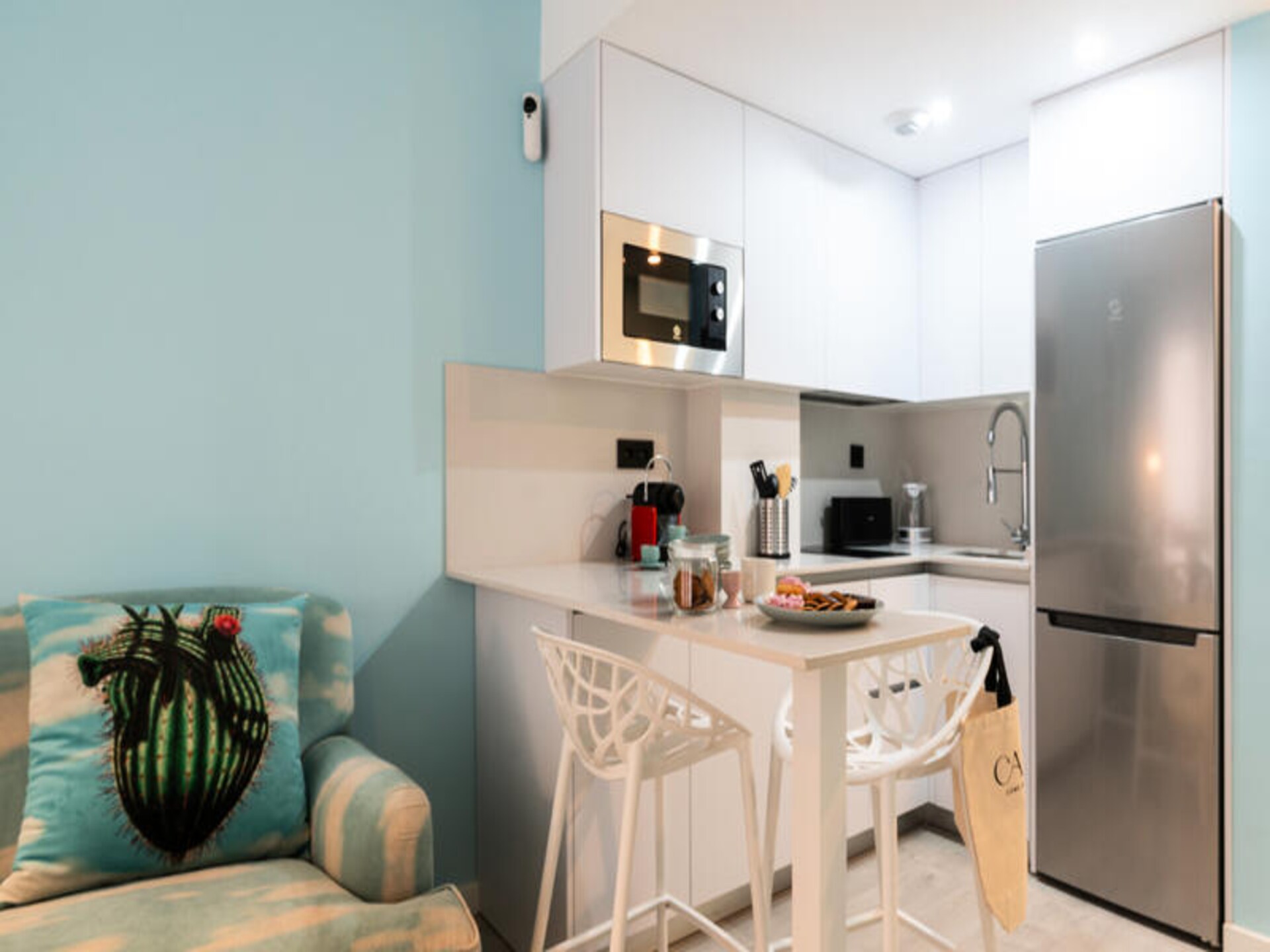 Modern appartement in centrum Málaga, 2 slaapkamers en tuin - foto 7