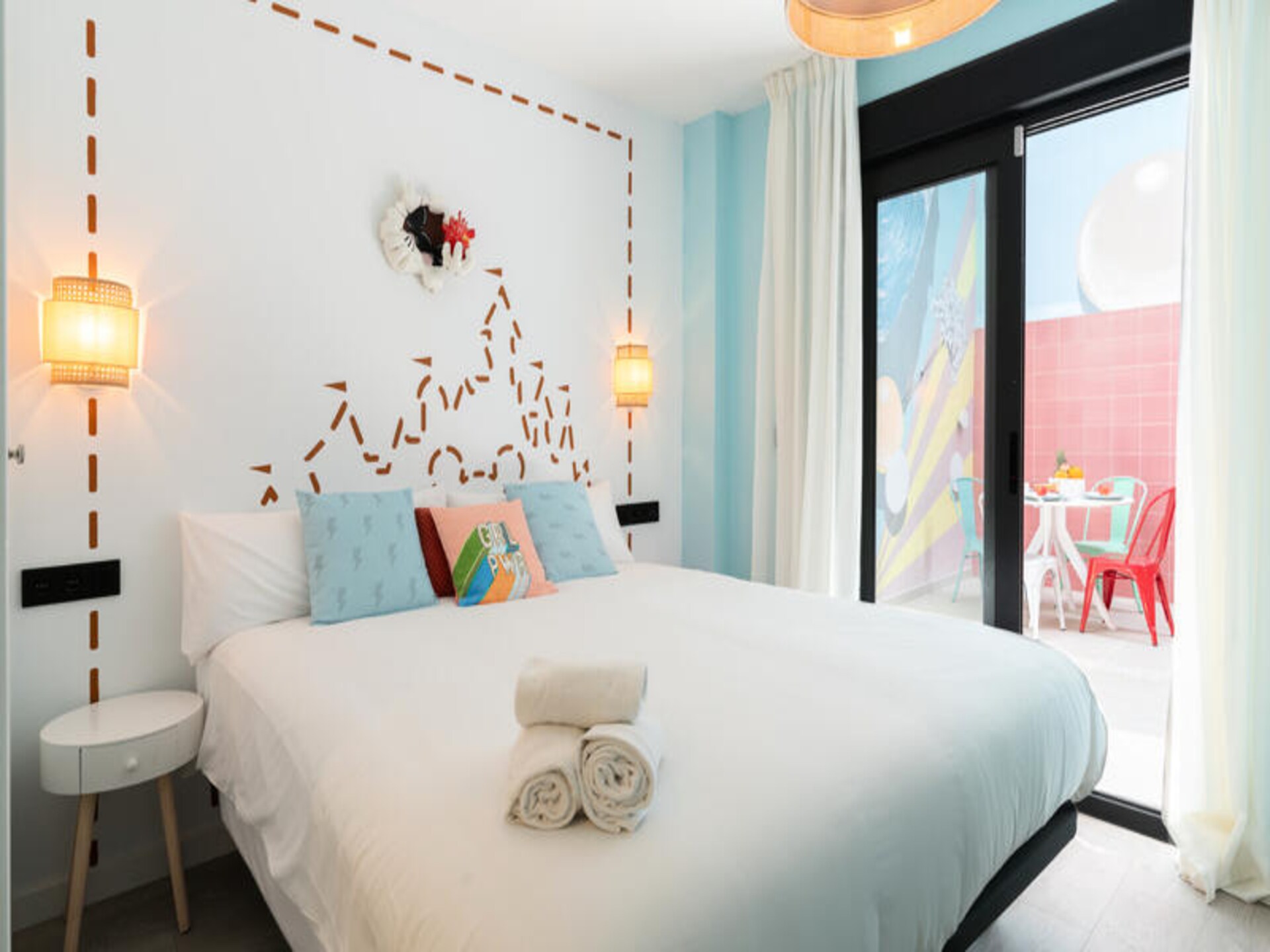 Modern appartement in centrum Málaga, 2 slaapkamers en tuin - foto 21