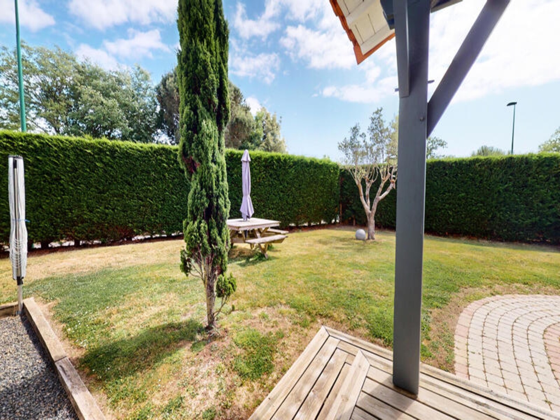 Houten chalet voor 6 personen met tuin op 10 minuten van strand Saint-Gilles - foto 31