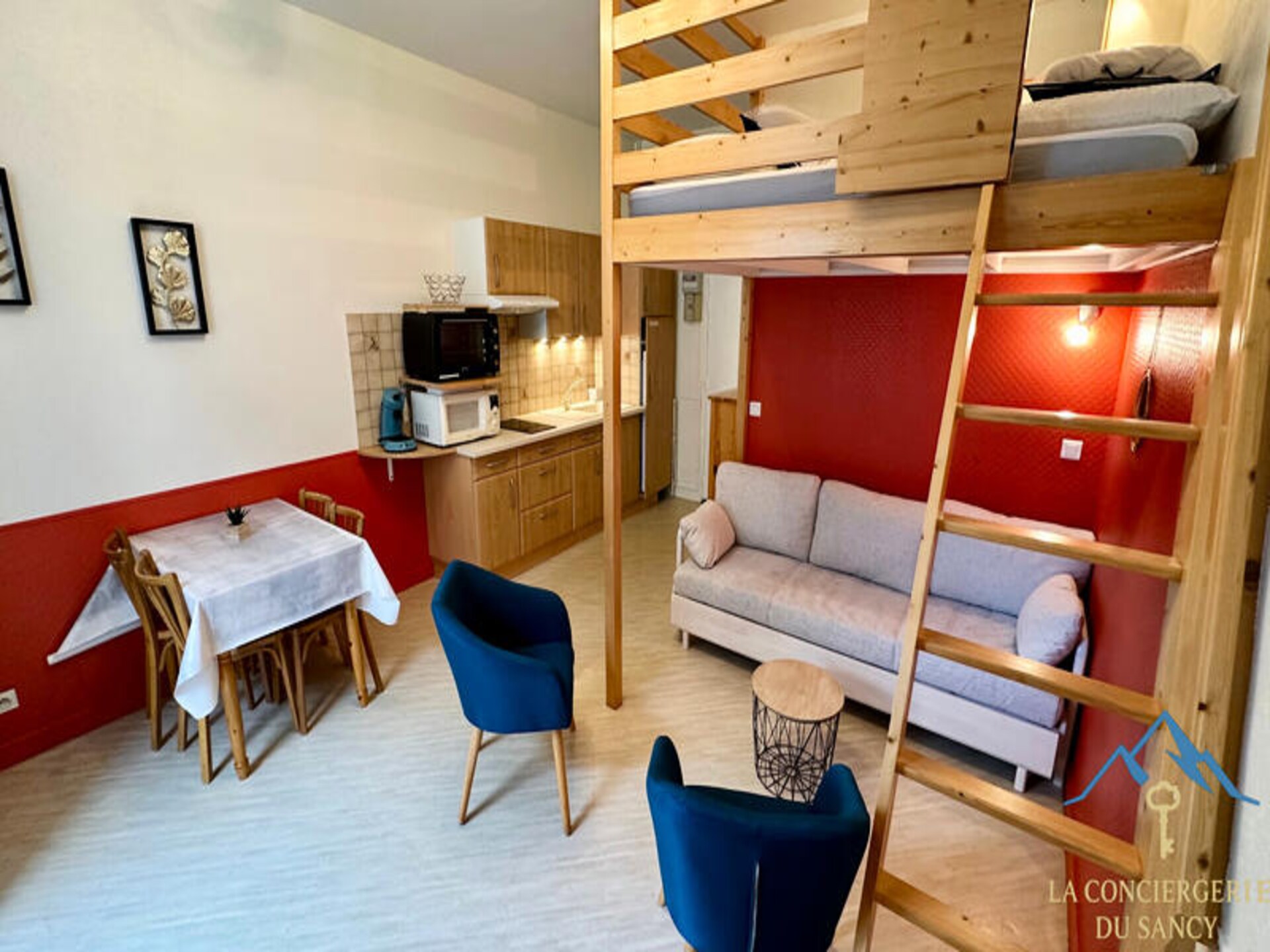 Knusse studio voor 4 in centrum La Bourboule, vlakbij thermale baden - foto 1