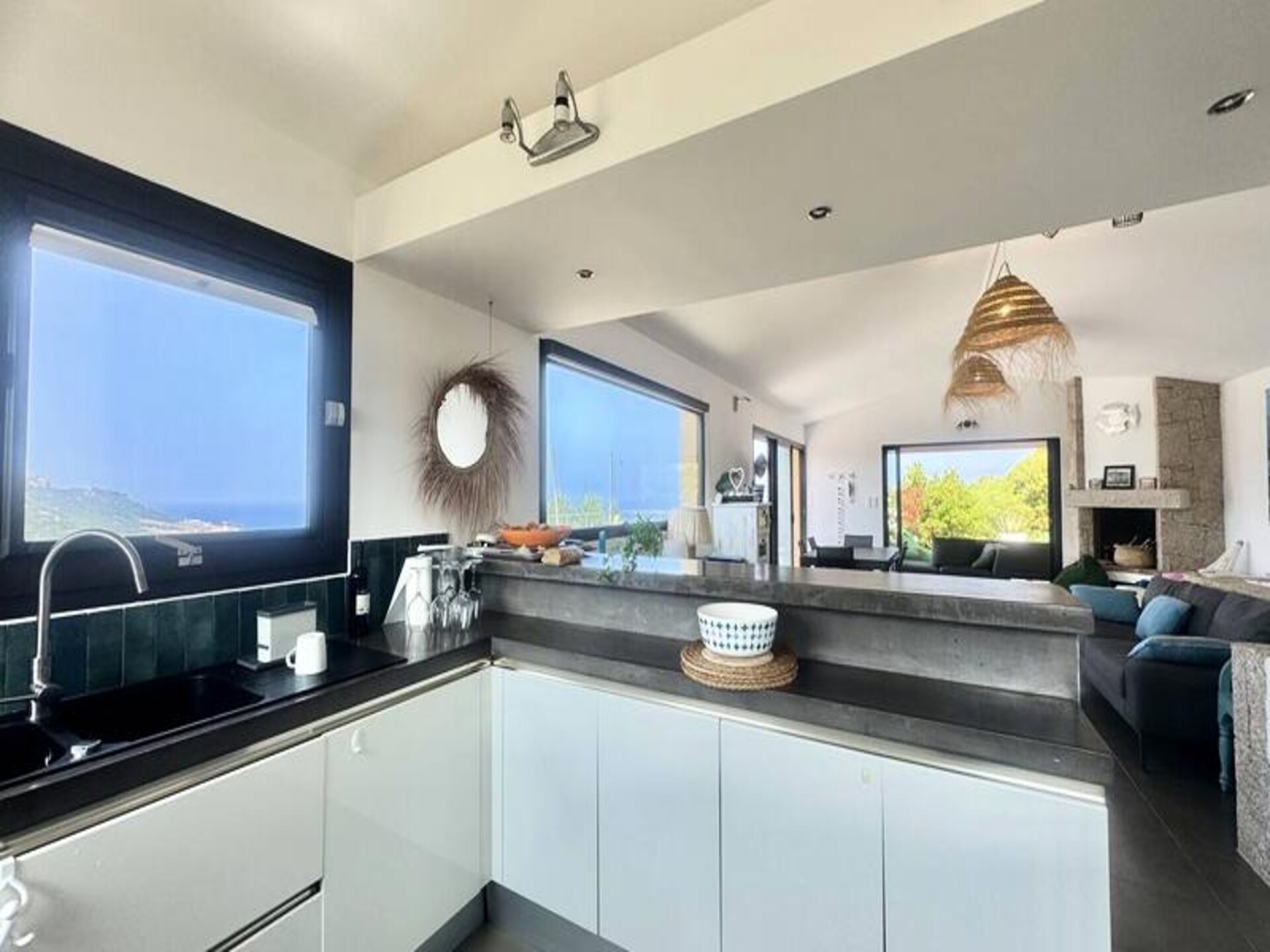 Architectenvilla met panoramisch zeezicht op 100m van strand Tizzano - foto 5